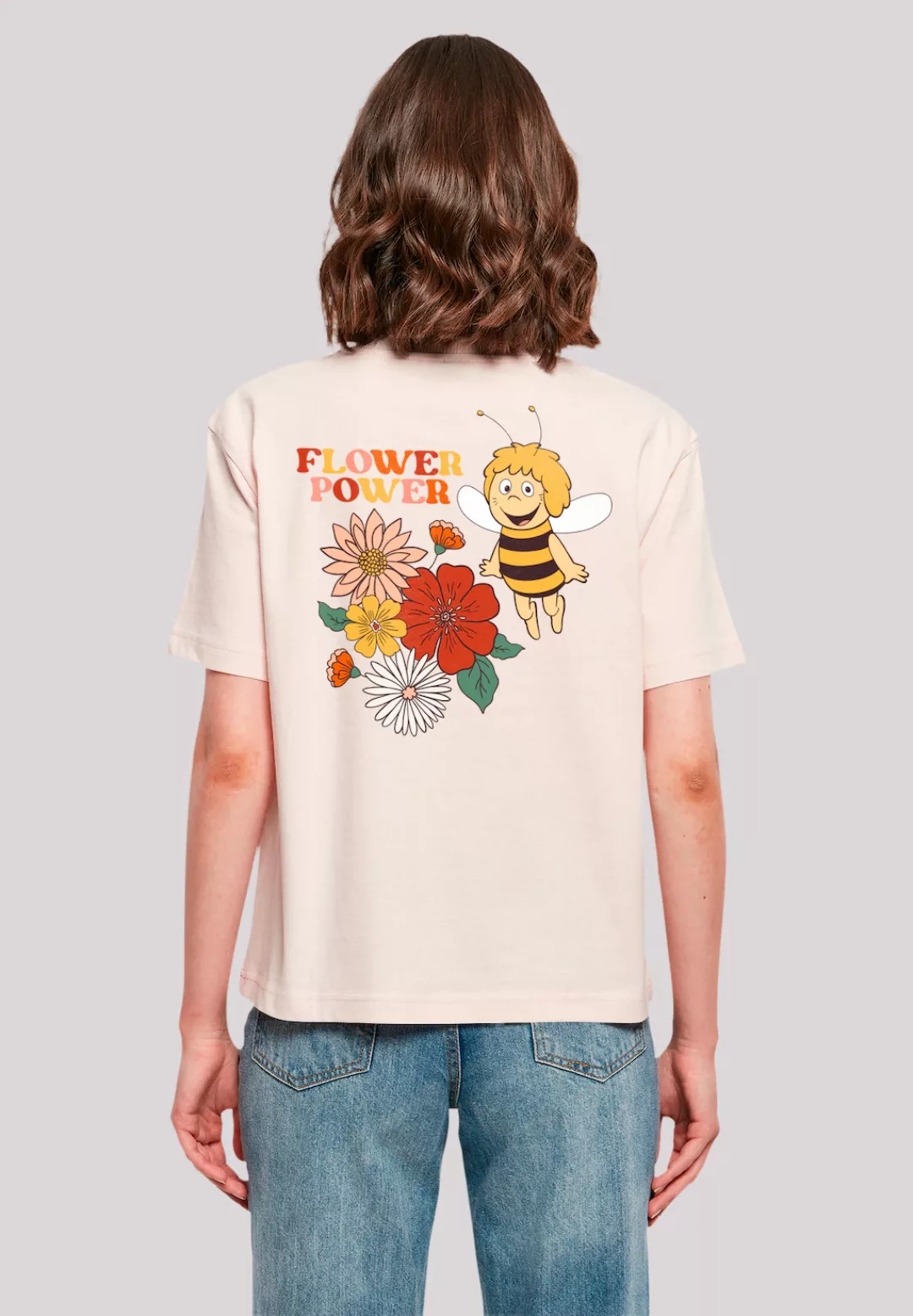 F4NT4STIC T-Shirt "Biene Maja Flower Power", Nostalgie, Retro, Heroes of Ch günstig online kaufen