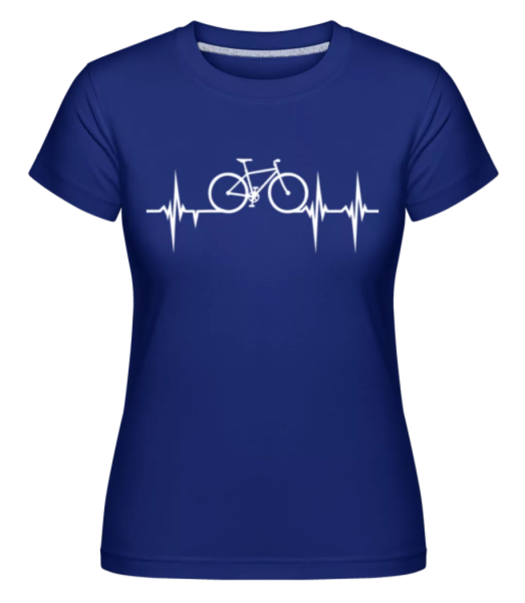 Fahrrad Herzschlag · Shirtinator Frauen T-Shirt günstig online kaufen