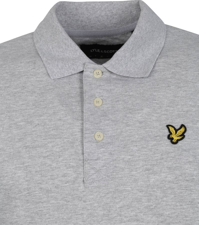 Lyle and Scott Poloshirt Grau - Größe S günstig online kaufen