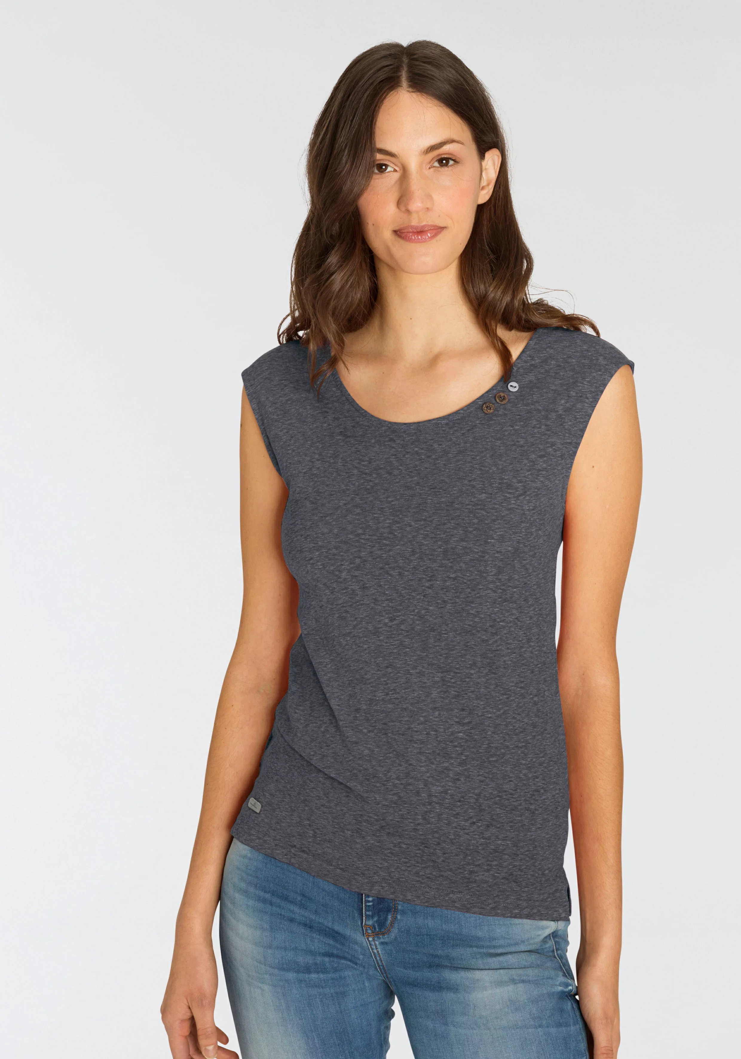 Ragwear T-Shirt "SOFIA O", mit besonderem Rückenausschnitt günstig online kaufen