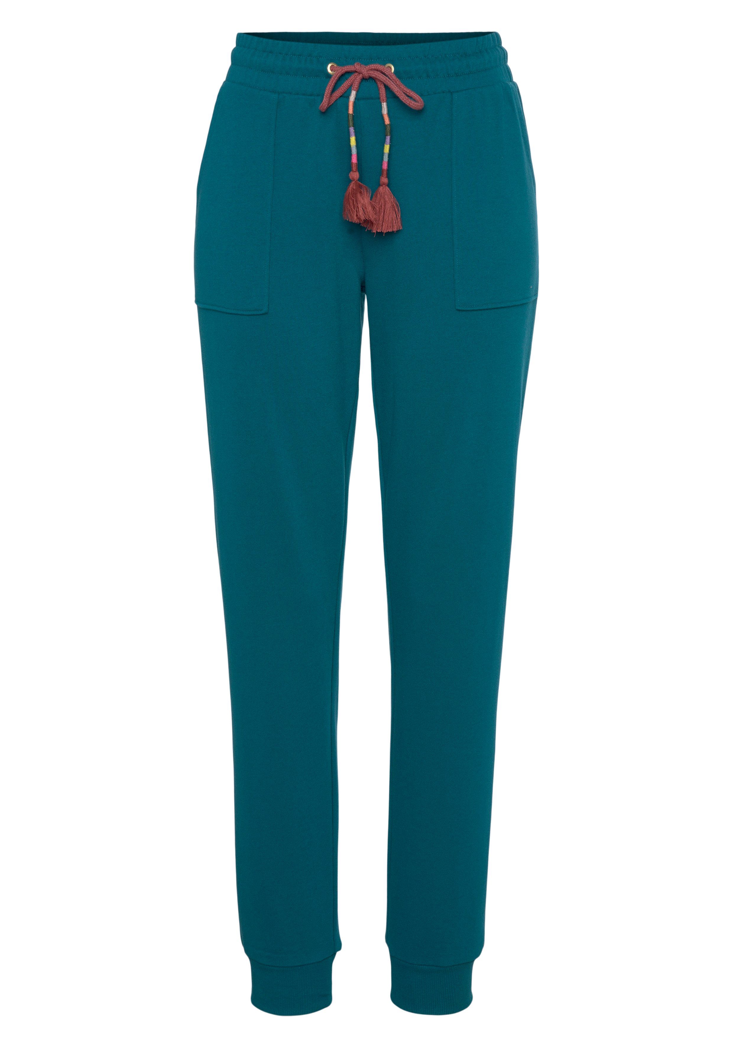 Vivance Sweatpants Relaxhose, Loungehose mit aufgesetzten günstig online kaufen