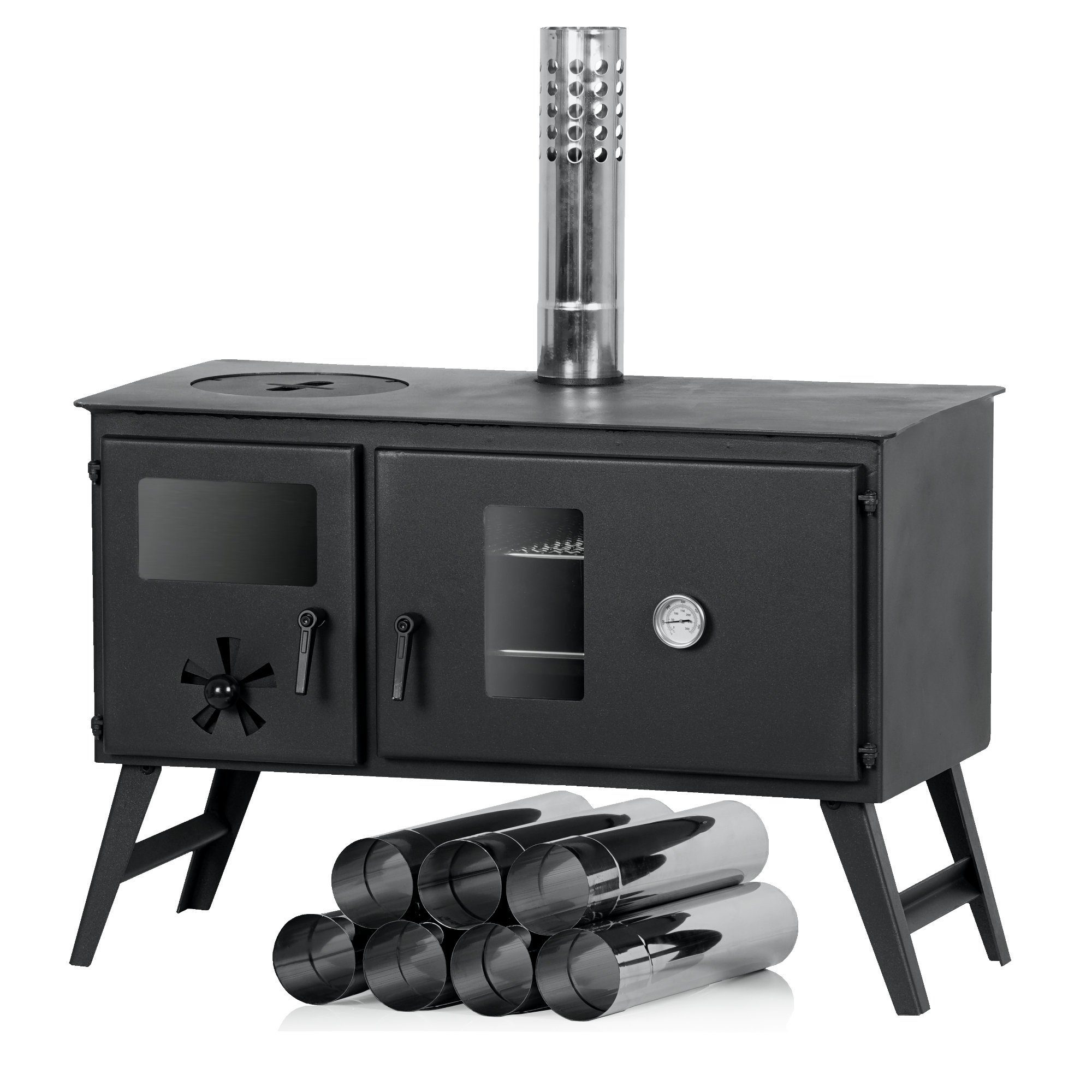 CampFeuer Feuerstelle Zeltofen, 28,5 x 58,5 günstig online kaufen
