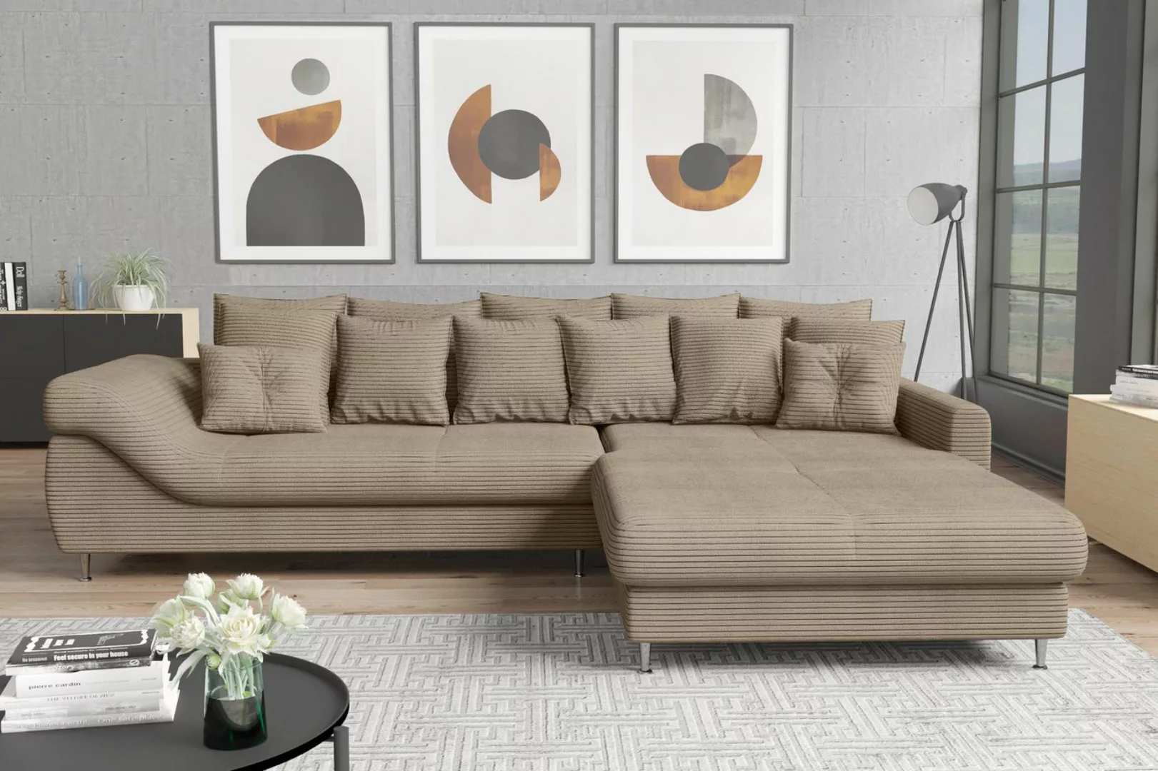 99rooms Ecksofa Arthur, L-Form, Eckcouch, Design günstig online kaufen