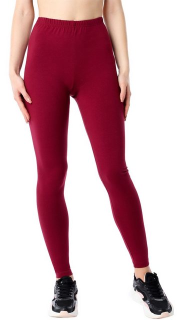 Bellivalini Leggings Damen Lange Leggings aus Bio-Baumwolle BLV50-183 (1-tl günstig online kaufen