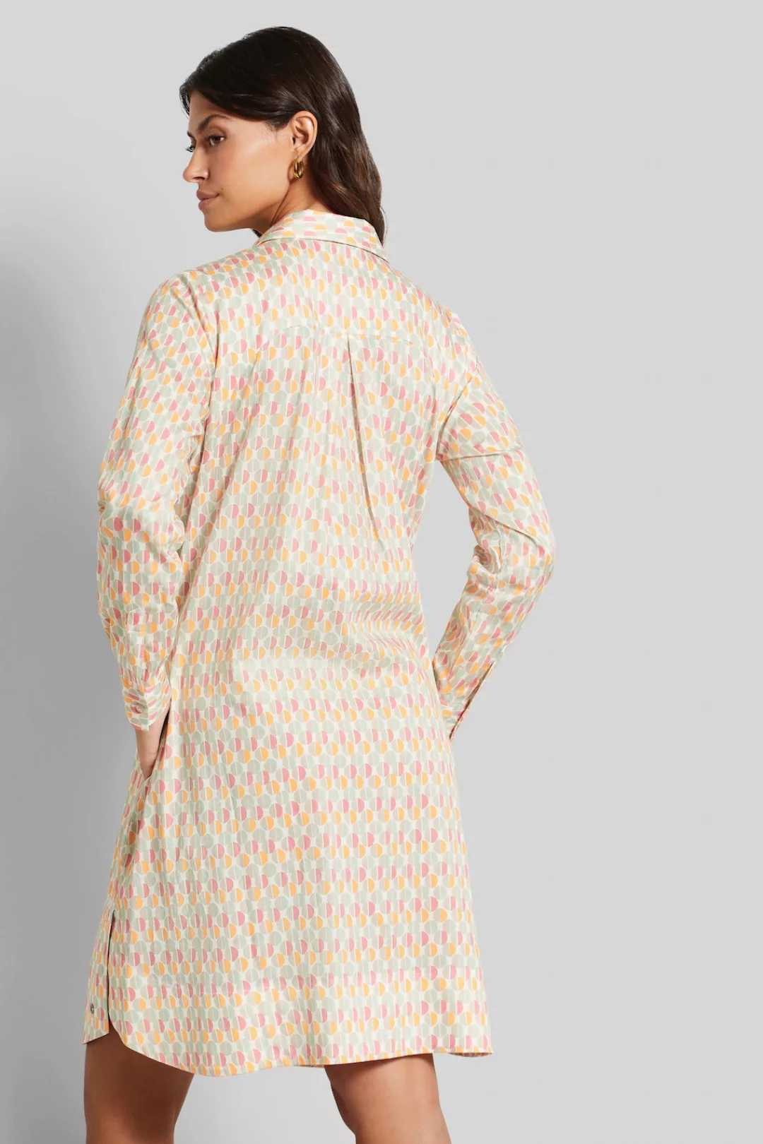 bugatti Blusenkleid, mit stilvoller Streifenkombination günstig online kaufen
