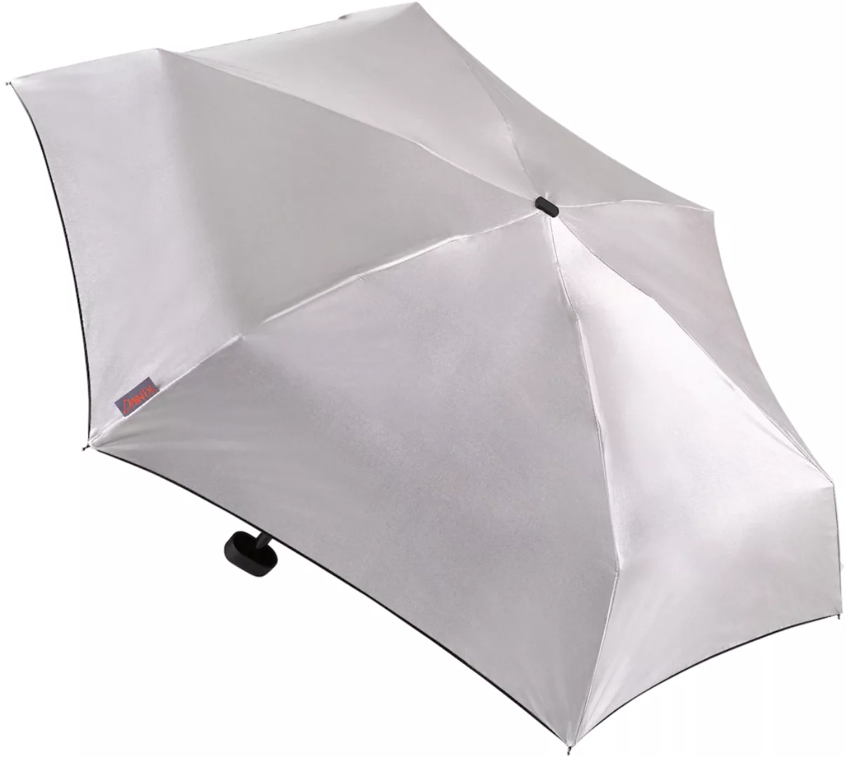 EuroSCHIRM Taschenregenschirm "Dainty, silber" günstig online kaufen