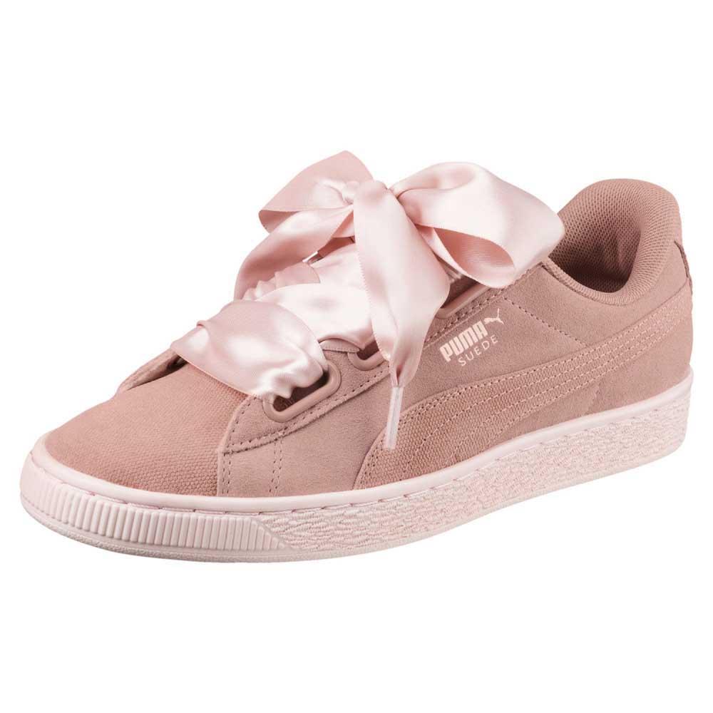 Puma Select Suede Heart Pebble Sportschuhe EU 38 Peach Beige / Pearl günstig online kaufen