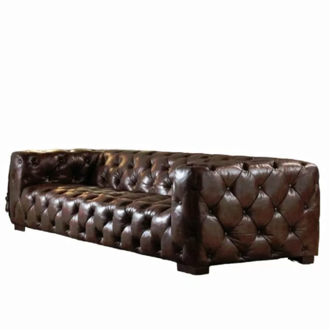 JVmoebel Sofa XXL Big Sofa Couch Chesterfield 240 cm Polster Sofas 4 Sitzer günstig online kaufen