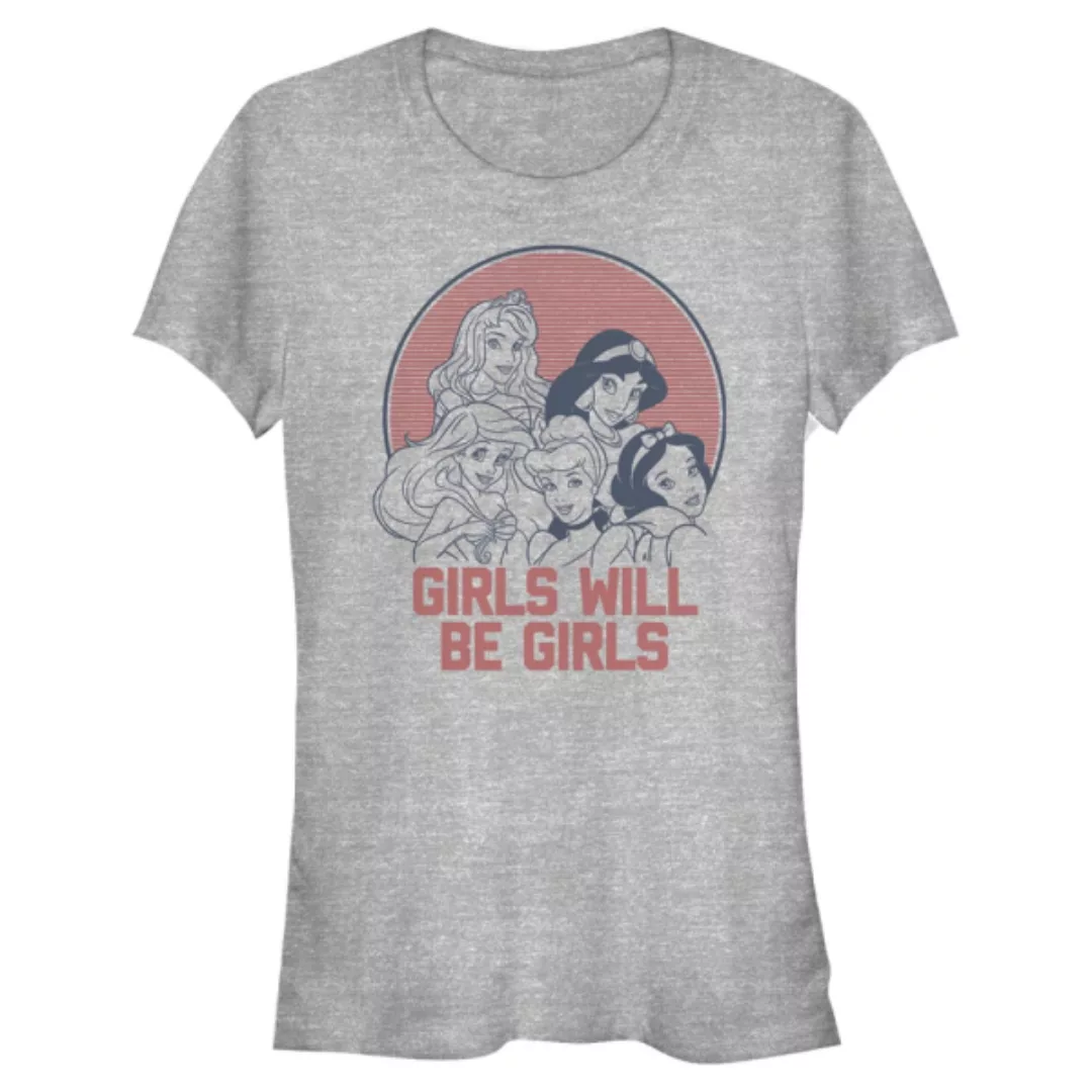 Disney Prinzessinnen - Gruppe Girl Vibes - Frauen T-Shirt günstig online kaufen