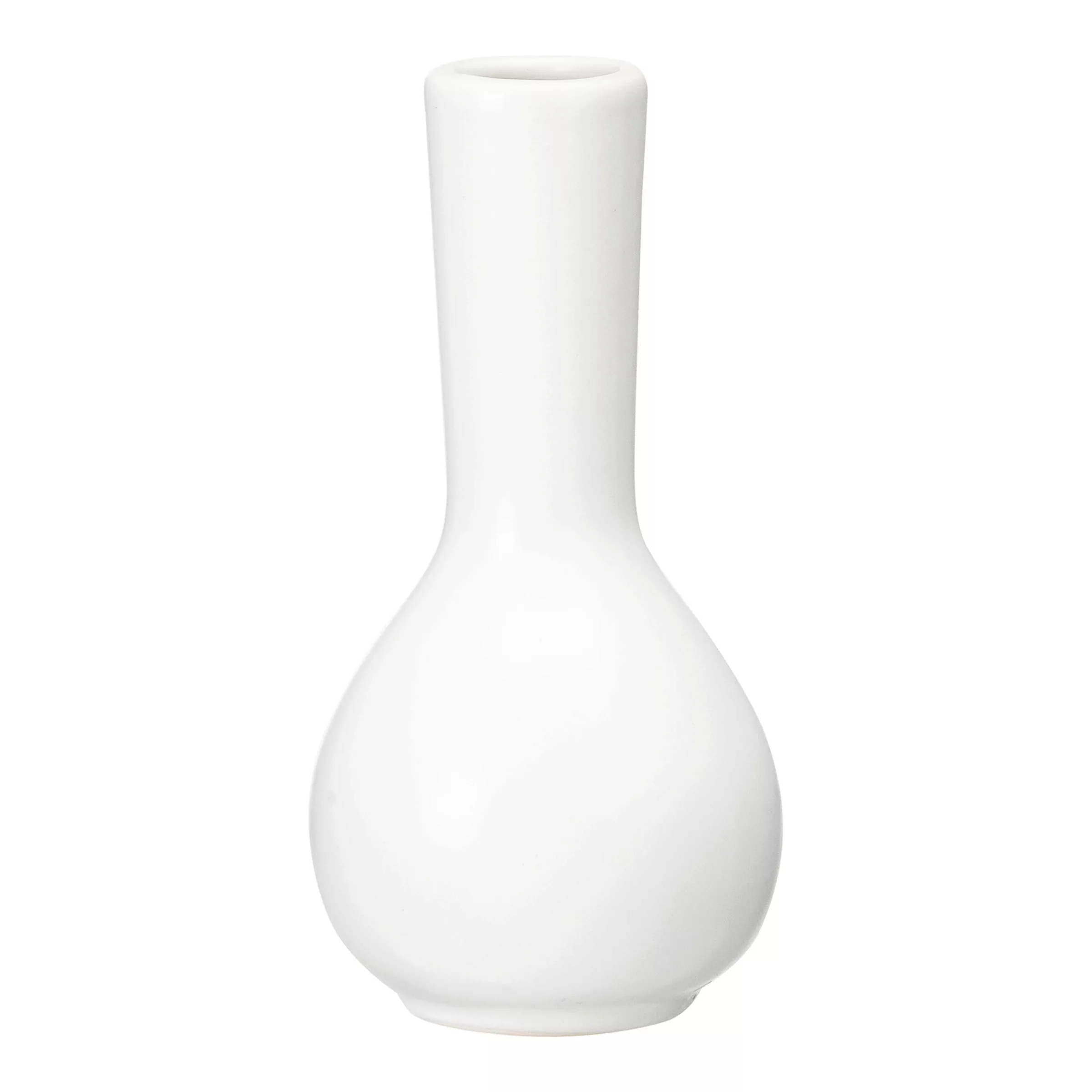 Vase TROMBA ca.8x20cm, offweiss günstig online kaufen