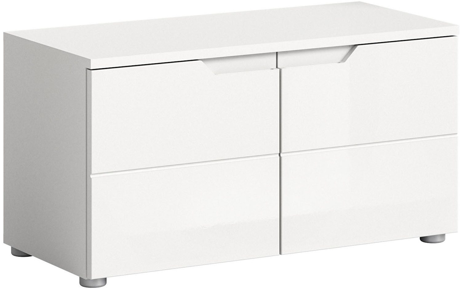 INOSIGN Sitzbank "CAPRI, Breite 80 cm, 2 Türen mit eingefasster Griffmulde, günstig online kaufen