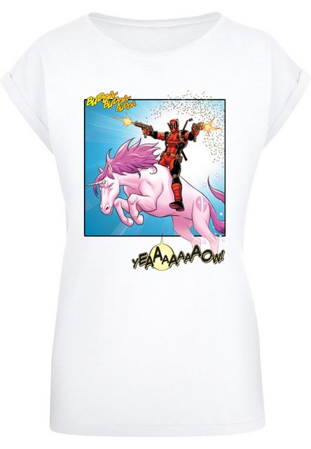 ABSOLUTE CULT T-Shirt ABSOLUTE CULT Damen Ladies Deadpool - Unicorn Battle günstig online kaufen