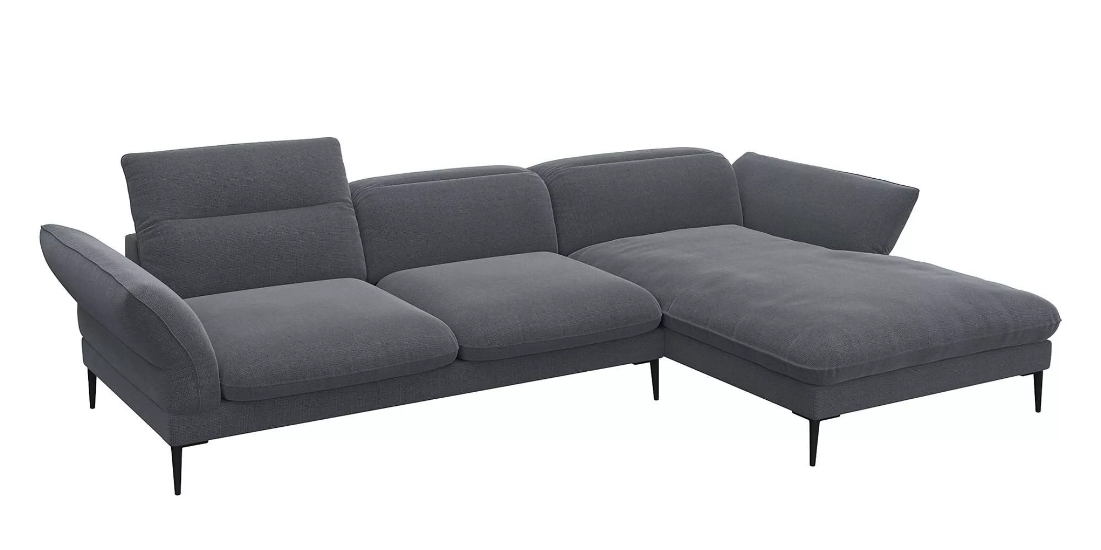 FLEXLUX Ecksofa »Salino, Funktionssofa mit Recamiere, Relaxsofa, Ecksofa«, günstig online kaufen