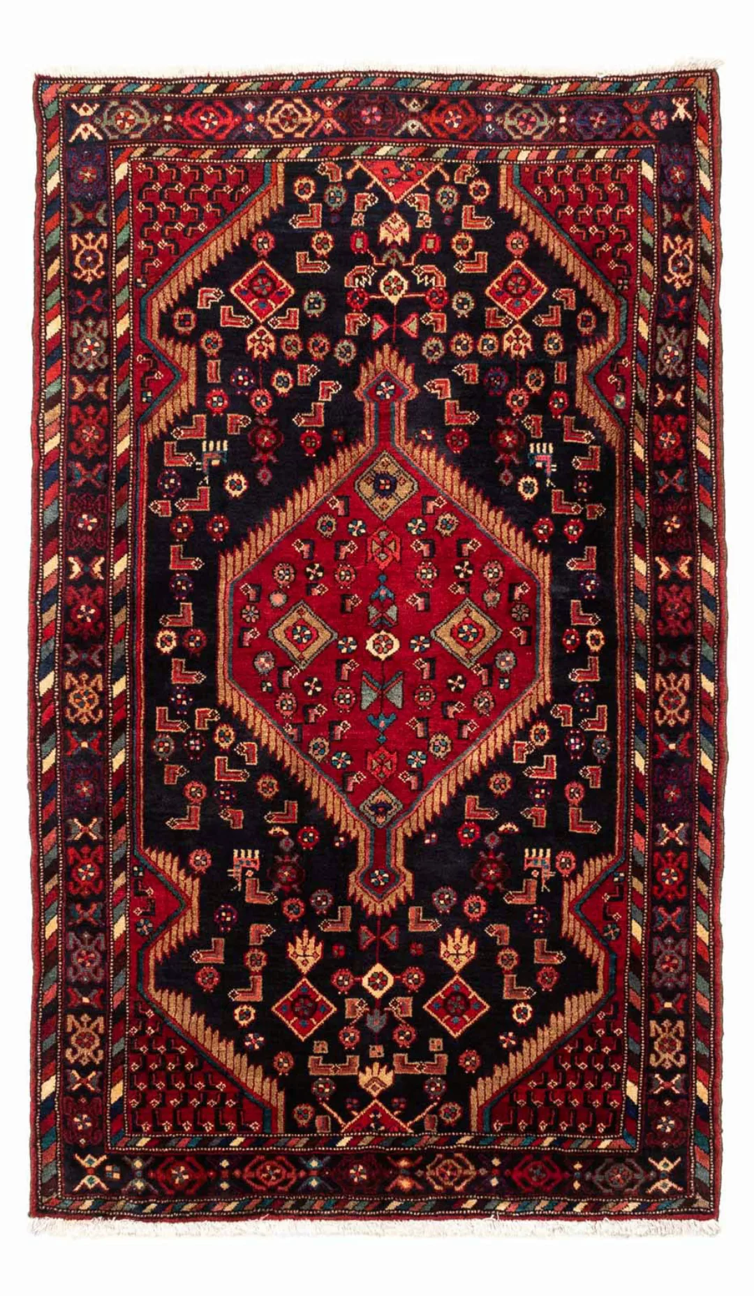 morgenland Wollteppich »Ghashghai Medaillon 225 x 173 cm«, rechteckig, Unik günstig online kaufen