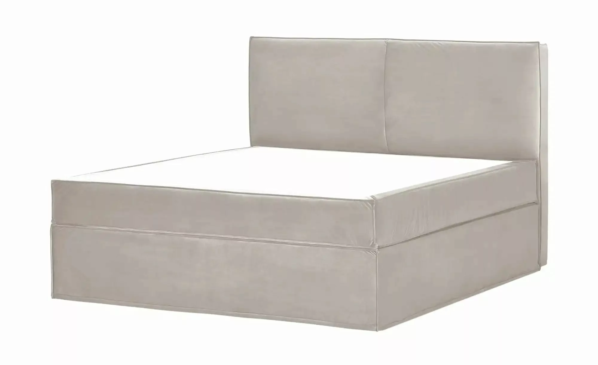 Boxi Boxspringbett mit trendigem Keder Boxi ¦ beige ¦ Maße (cm): B: 160 H: günstig online kaufen