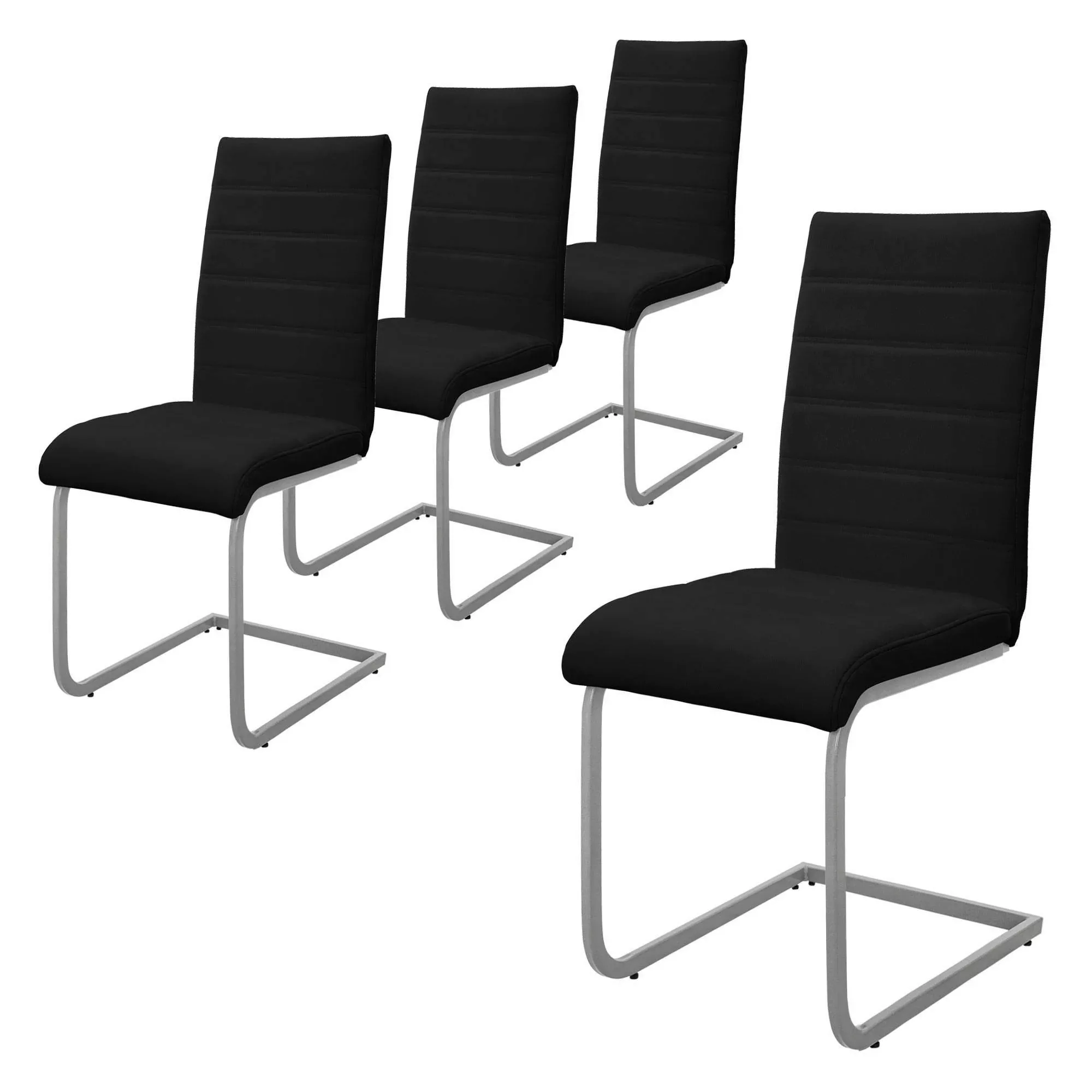 ML-Design | Set mit 4 Esszimmerstühlen Levi aus Kunstleder günstig online kaufen