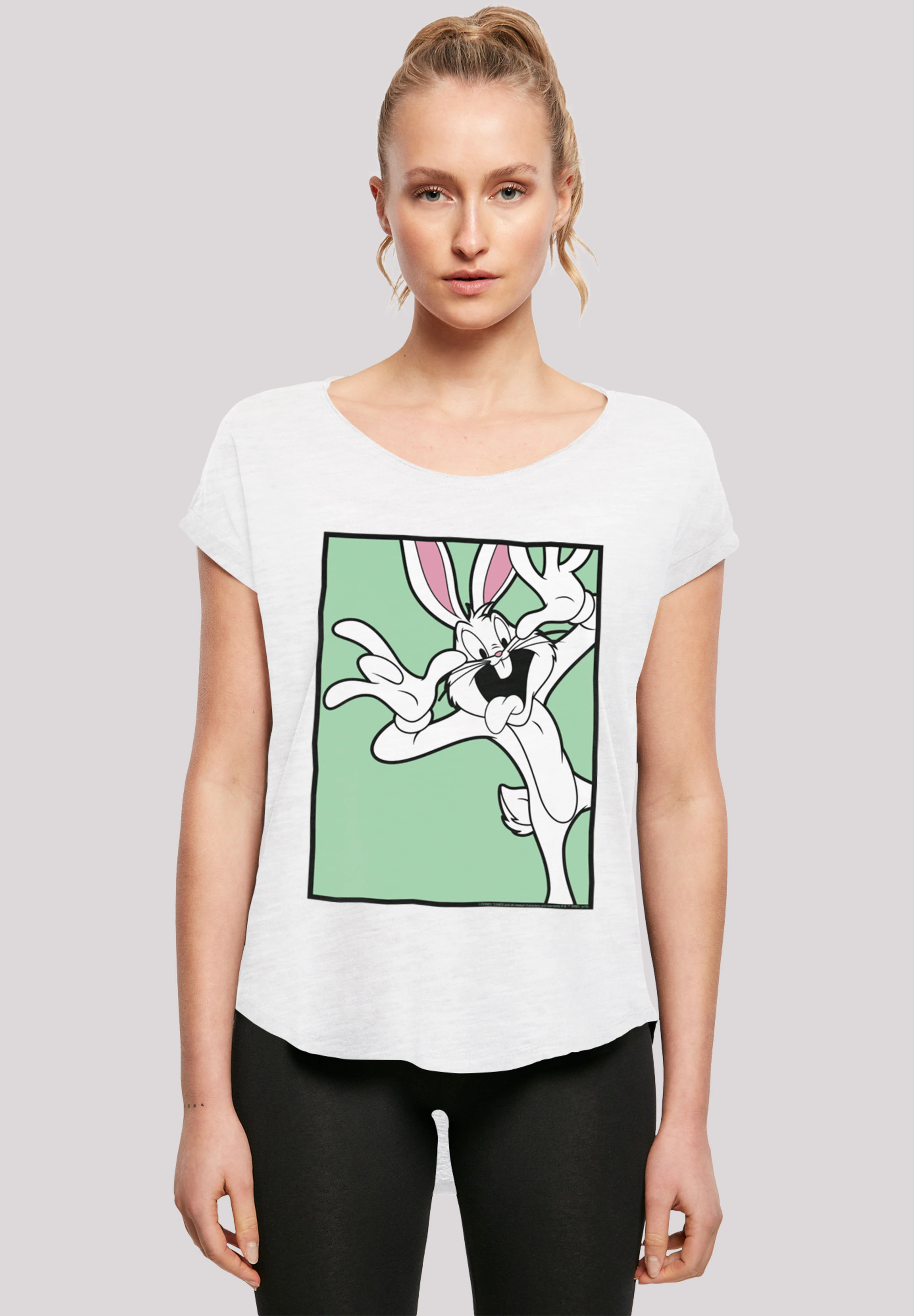 F4NT4STIC T-Shirt "Looney Tunes Bugs Bunny Funny Face", Print günstig online kaufen