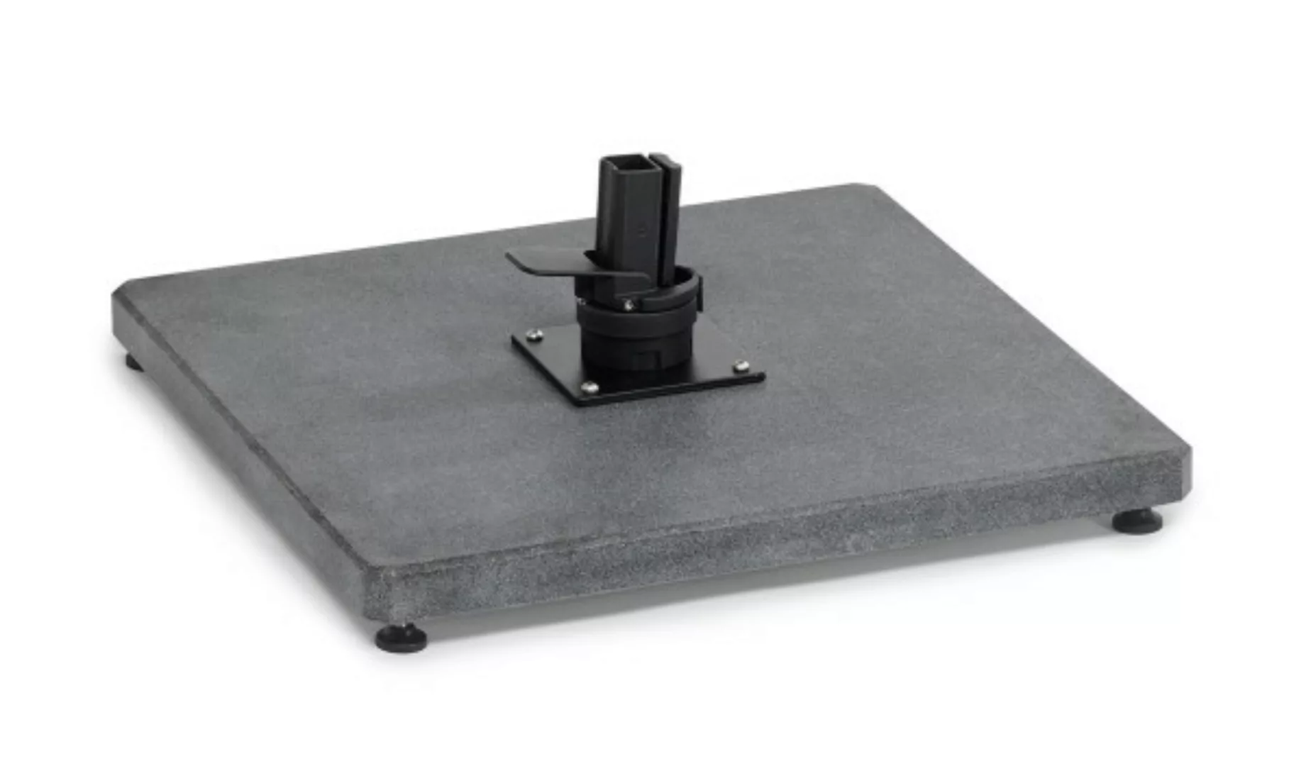 Sonnenschirmständer Granit 125kg quadratisch für Freiarmschirm günstig online kaufen