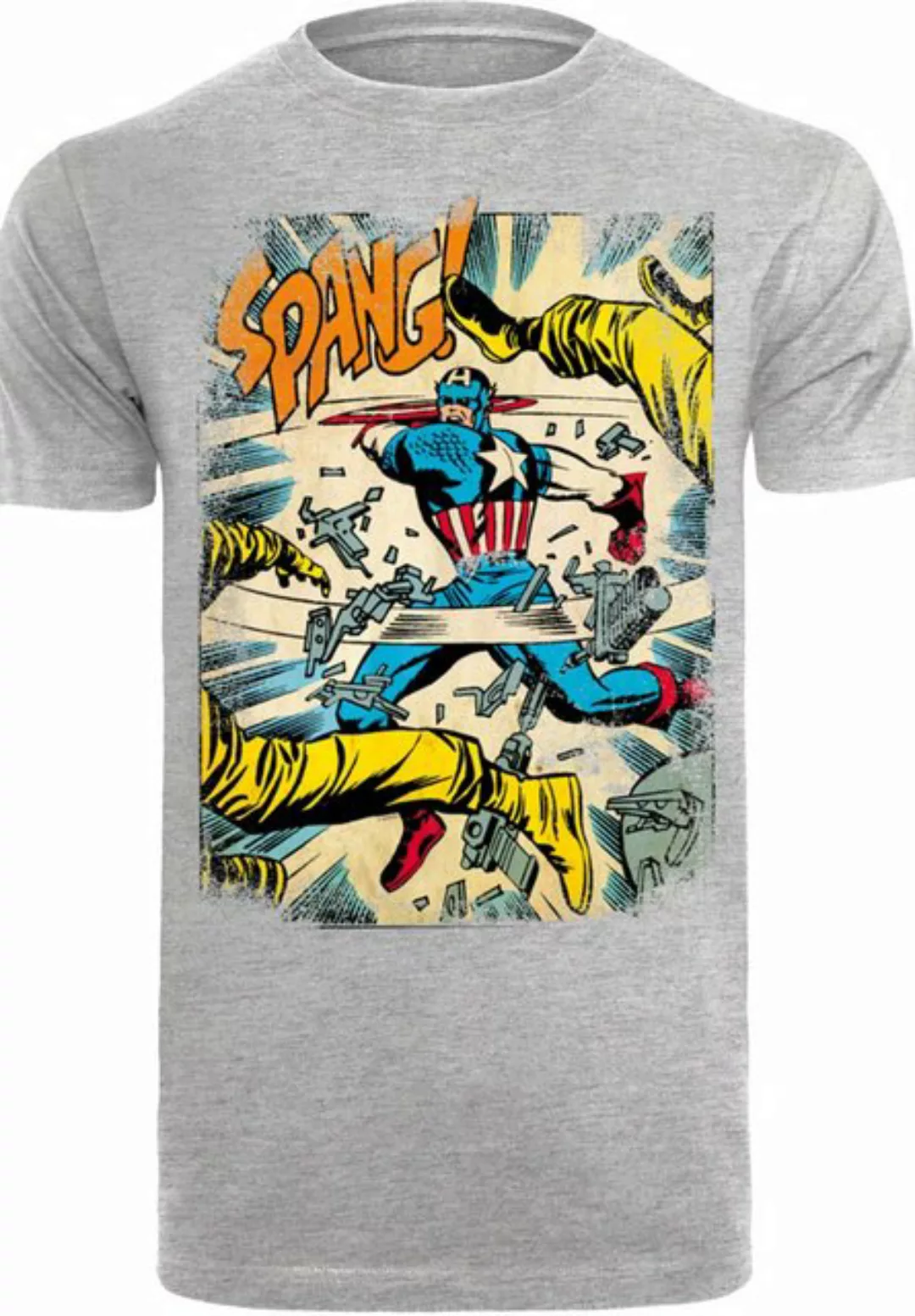 F4NT4STIC T-Shirt Marvel Captain America Spang Print günstig online kaufen