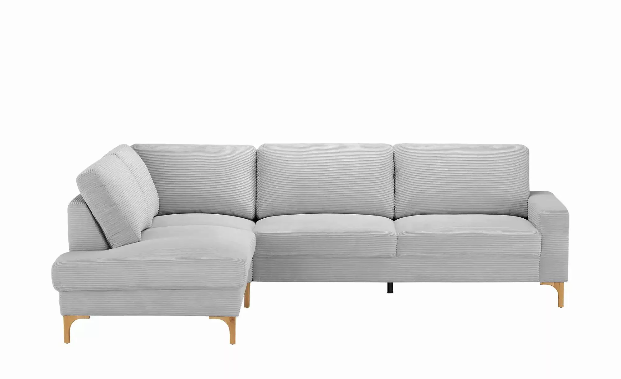 Gray & Jones Cord-Sofa  Capa ¦ grau ¦ Maße (cm): B: 276 H: 86 T: 200.0 Pols günstig online kaufen