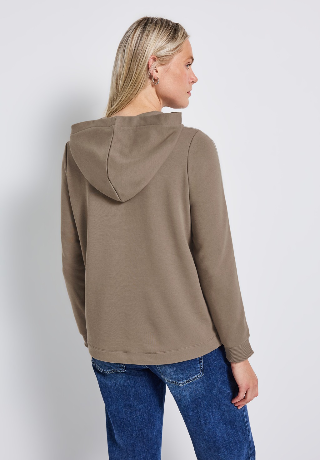 STREET ONE Hoodie, mit Tunnelzug am Saum günstig online kaufen