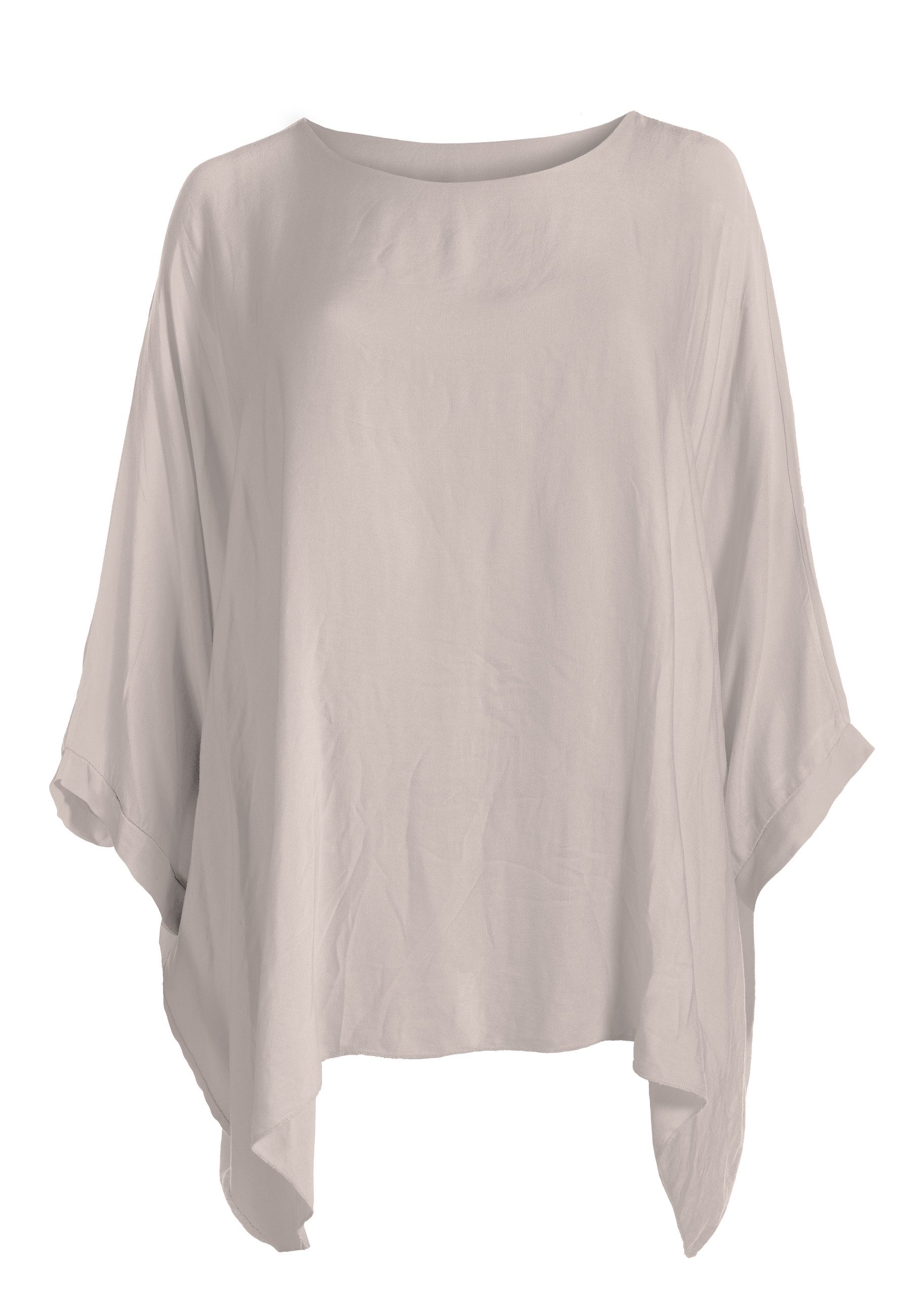 PEKIVESSA Tunika Blusentunika oversized mit Fledermausärmel günstig online kaufen