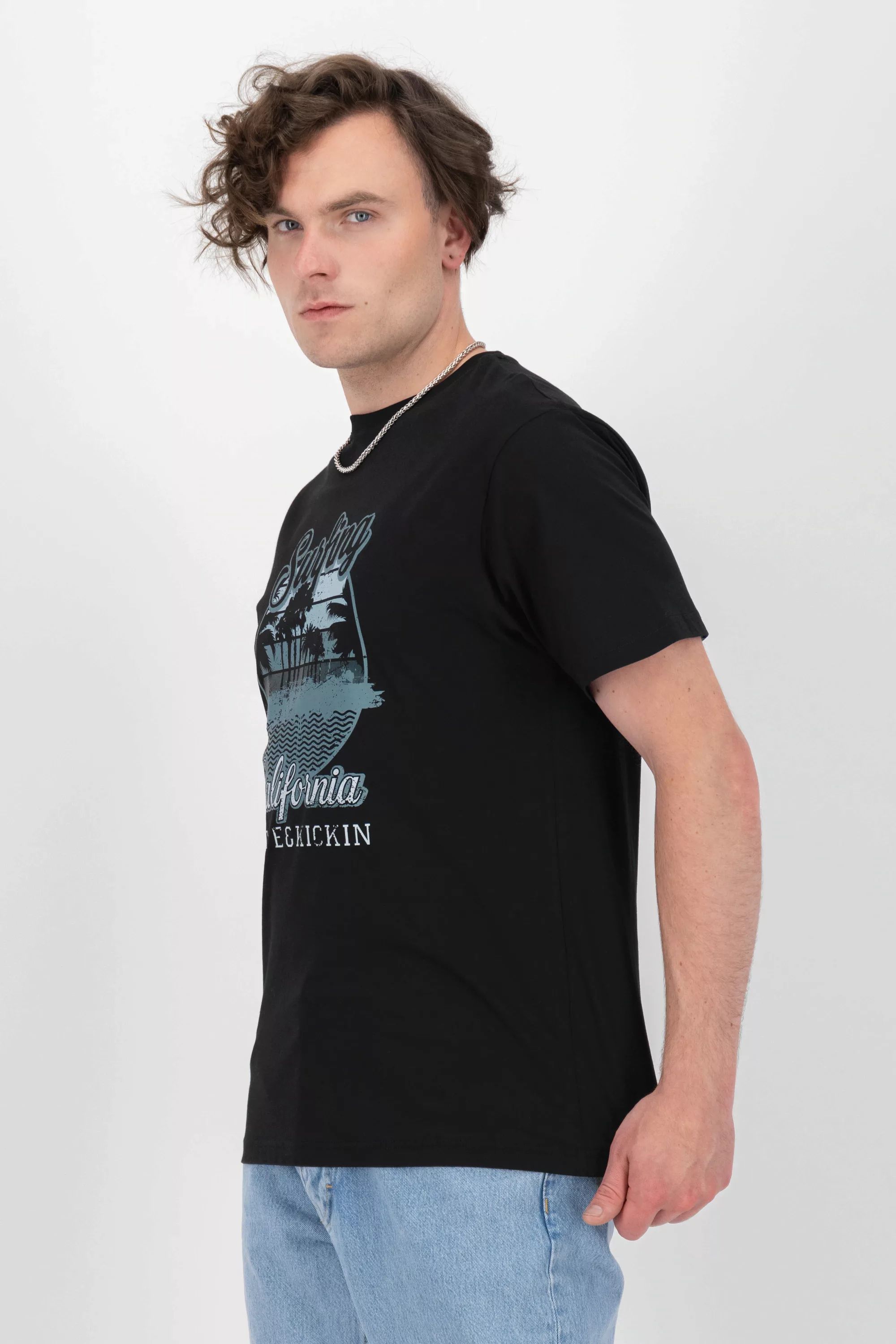 Alife & Kickin Rundhalsshirt "BrodyAK P Shirt surfing california Herren Shi günstig online kaufen