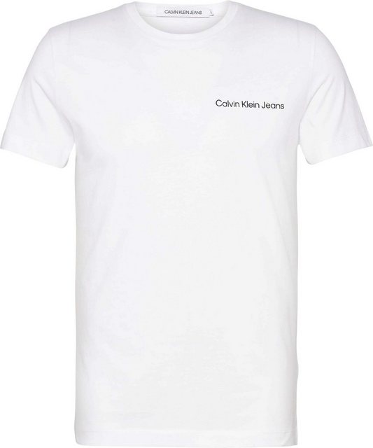 Calvin Klein Jeans T-Shirt CHEST INSTITUTIONAL SLIM TEE mit Logo-Schriftzug günstig online kaufen