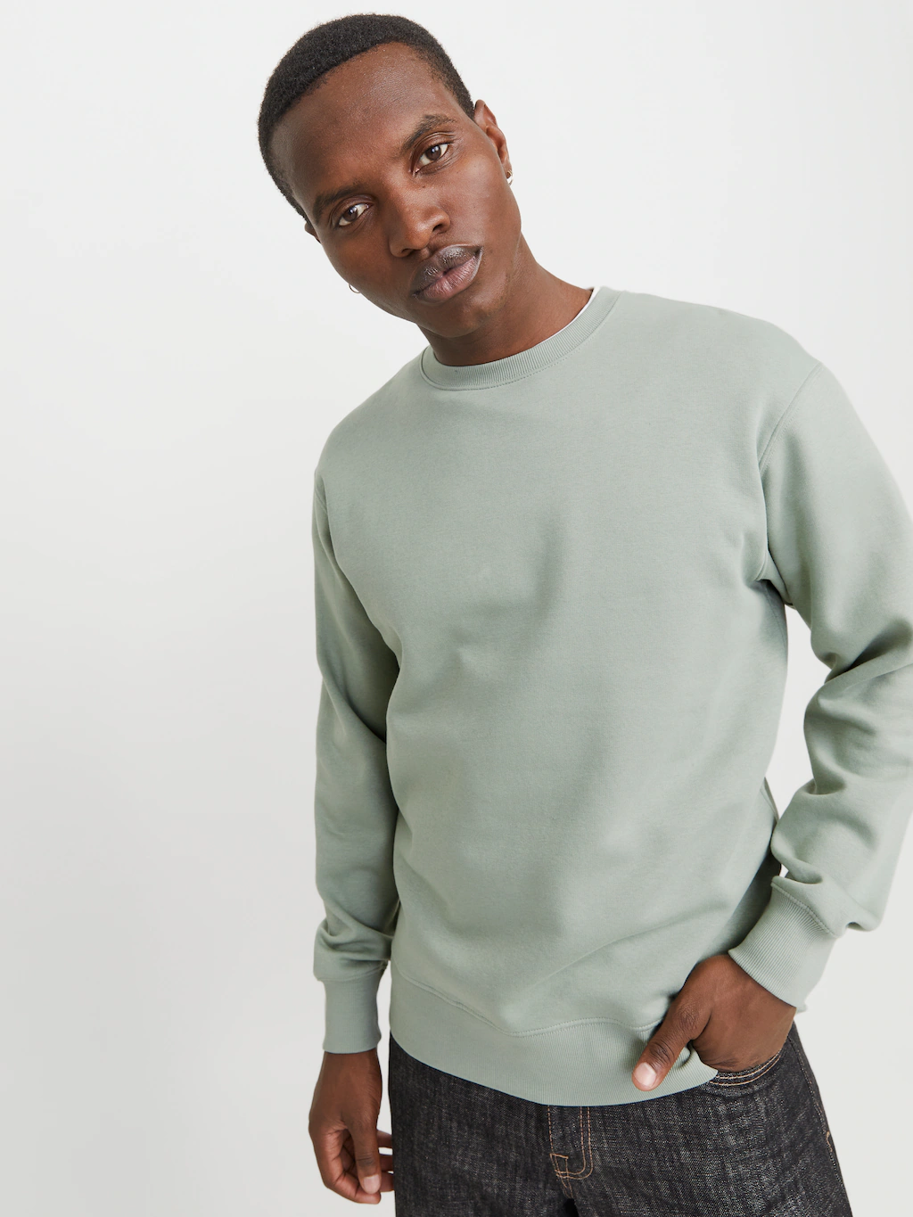 Jack & Jones Sweatshirt "JJESTAR BASIC SWEAT CREW NECK NOOS", mit Rundhalsa günstig online kaufen