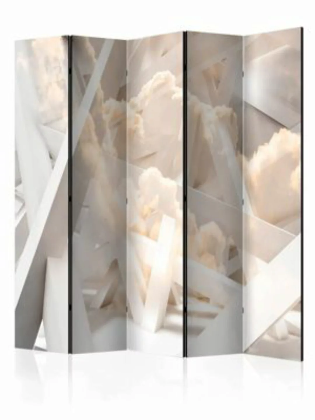 artgeist Paravent Temple of Heaven II [Room Dividers] creme/grau Gr. 225 x günstig online kaufen