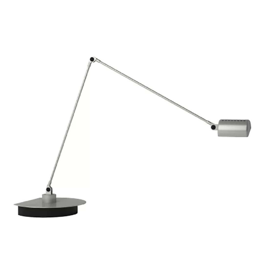Lumina - Daphine Cloe LED Schreibtischleuchte - Nickel gebürstet/Schirm 8cm günstig online kaufen