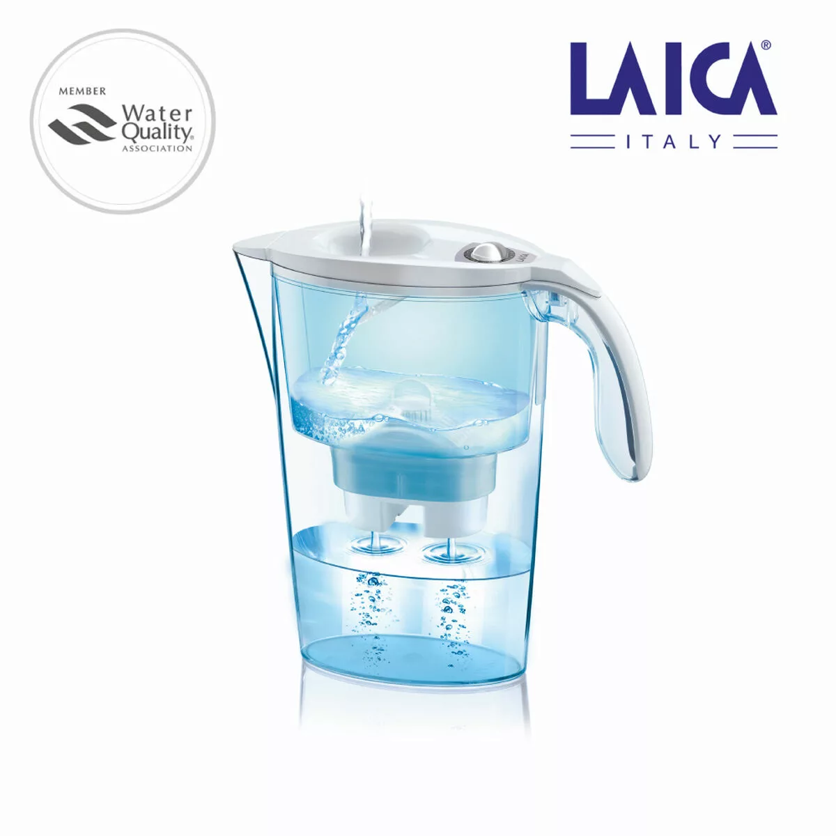 Filter-karaffe Laica Stream J31-cc Weiß Durchsichtig 2,3 L Polypropylen günstig online kaufen