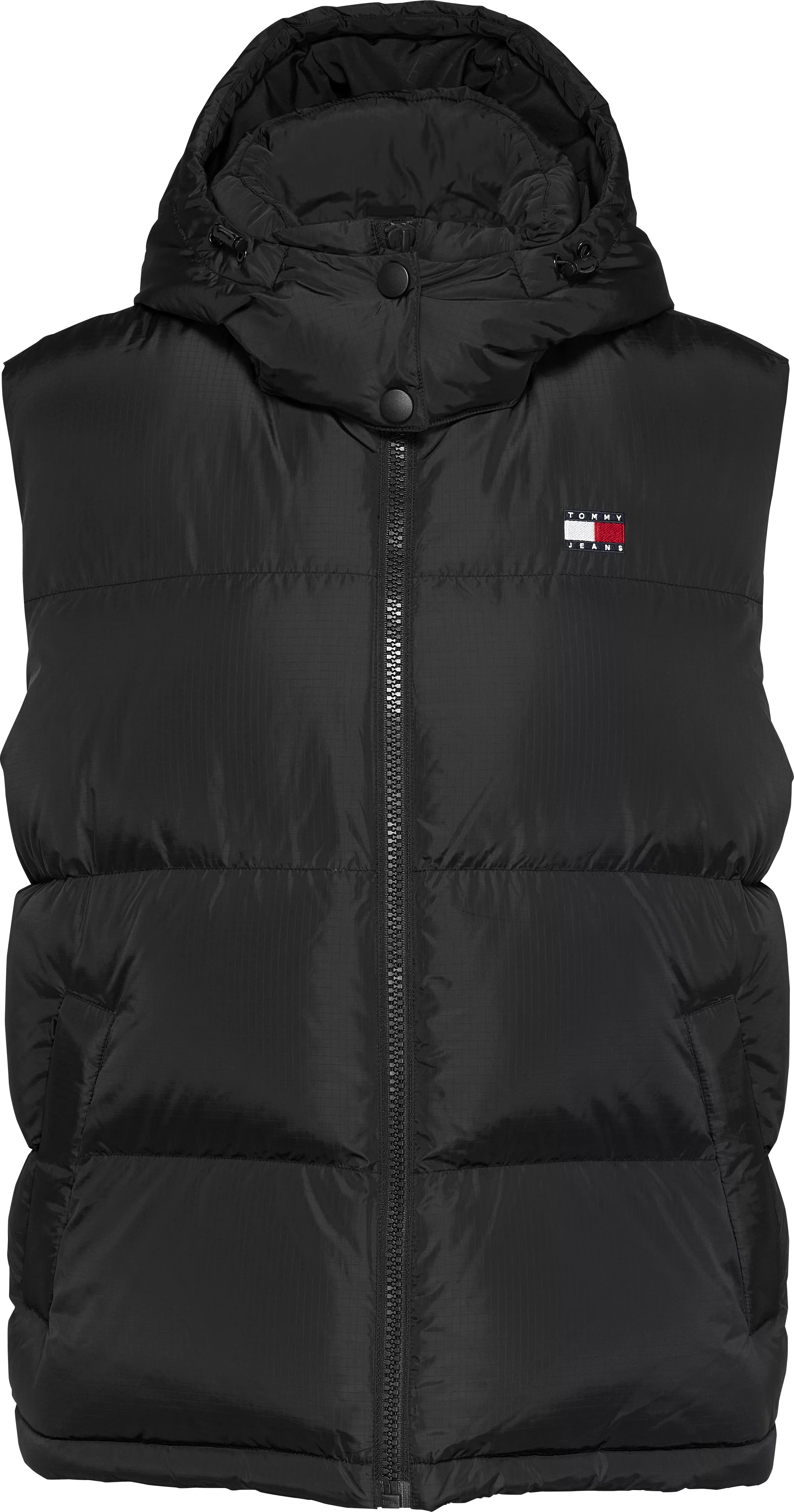 Tommy Jeans Steppweste TJW ALASKA PUFFER VEST mit Logostickerei günstig online kaufen