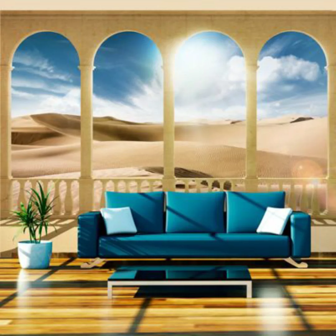 artgeist Fototapete Traum über Sahara mehrfarbig Gr. 300 x 231 günstig online kaufen