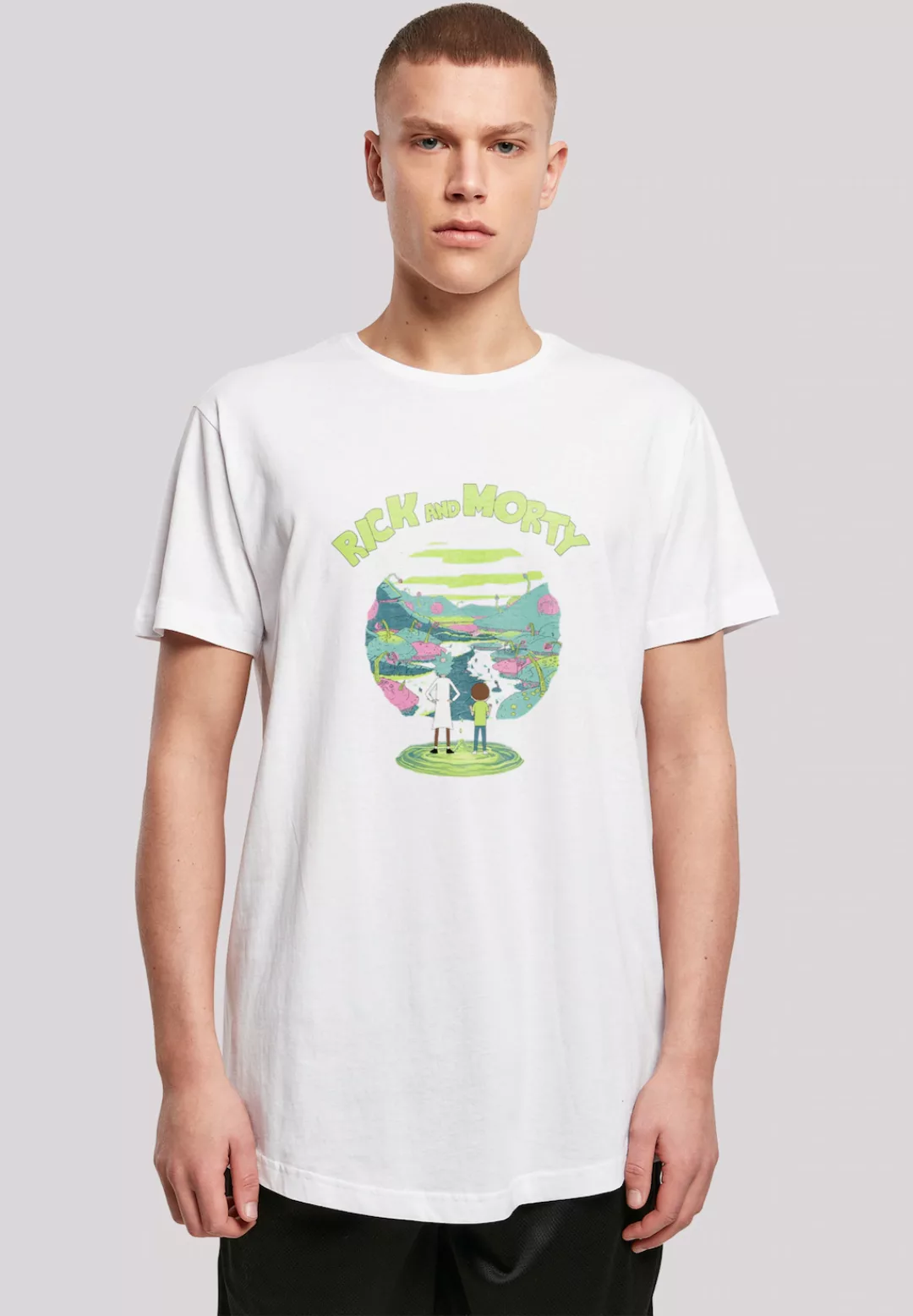 F4NT4STIC T-Shirt "Rick and Morty", Print günstig online kaufen