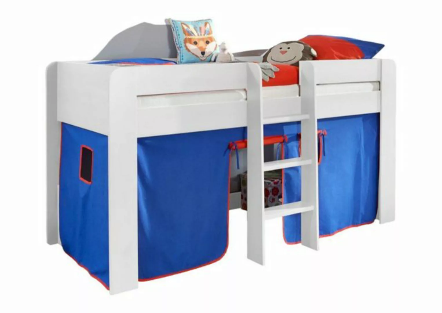 58 aufm Kessel Bettgestell Spielbett Ginette 217x97x107 Hochbett Holznachbi günstig online kaufen