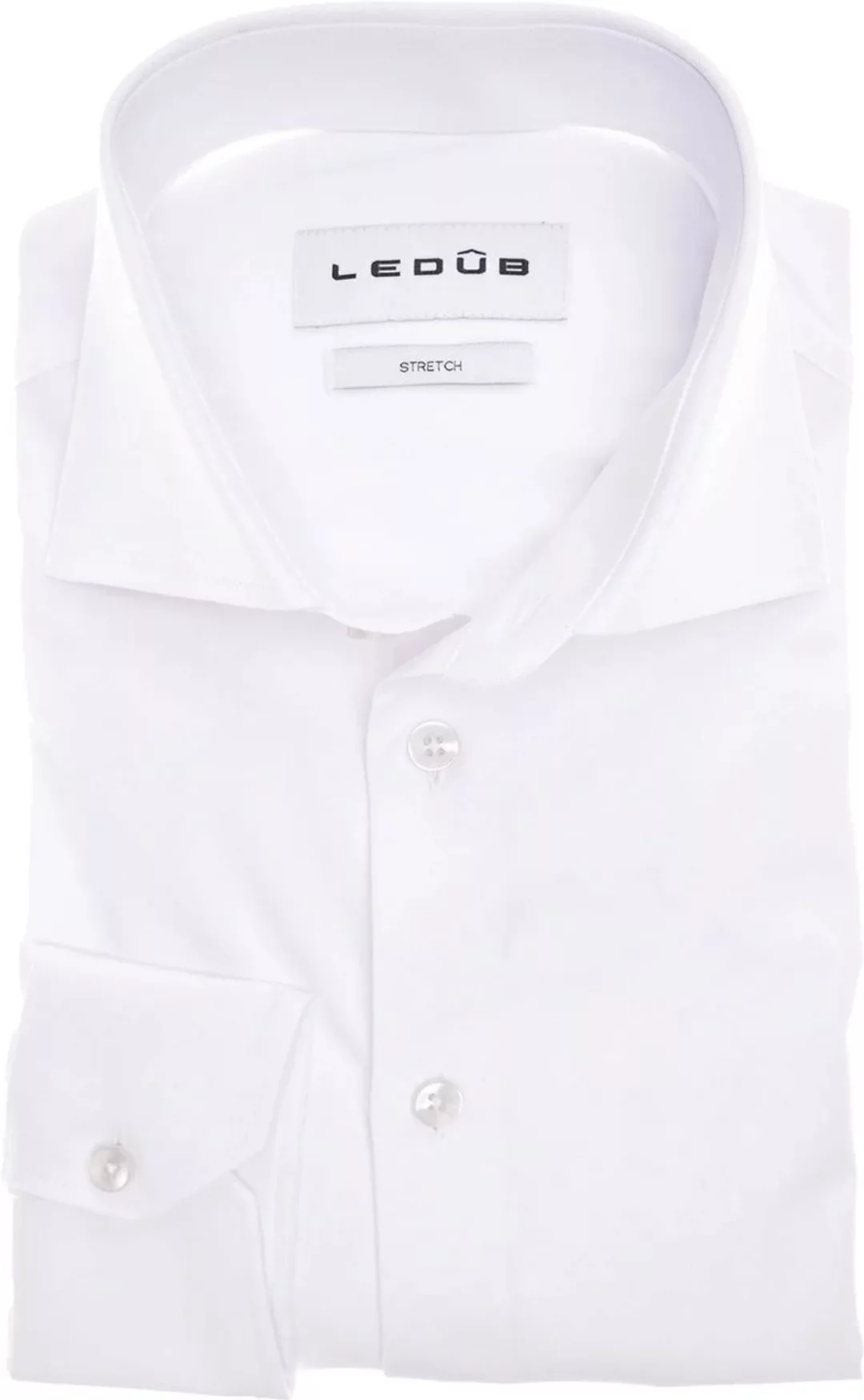 Ledub Hemd Weiß - Größe 43 günstig online kaufen