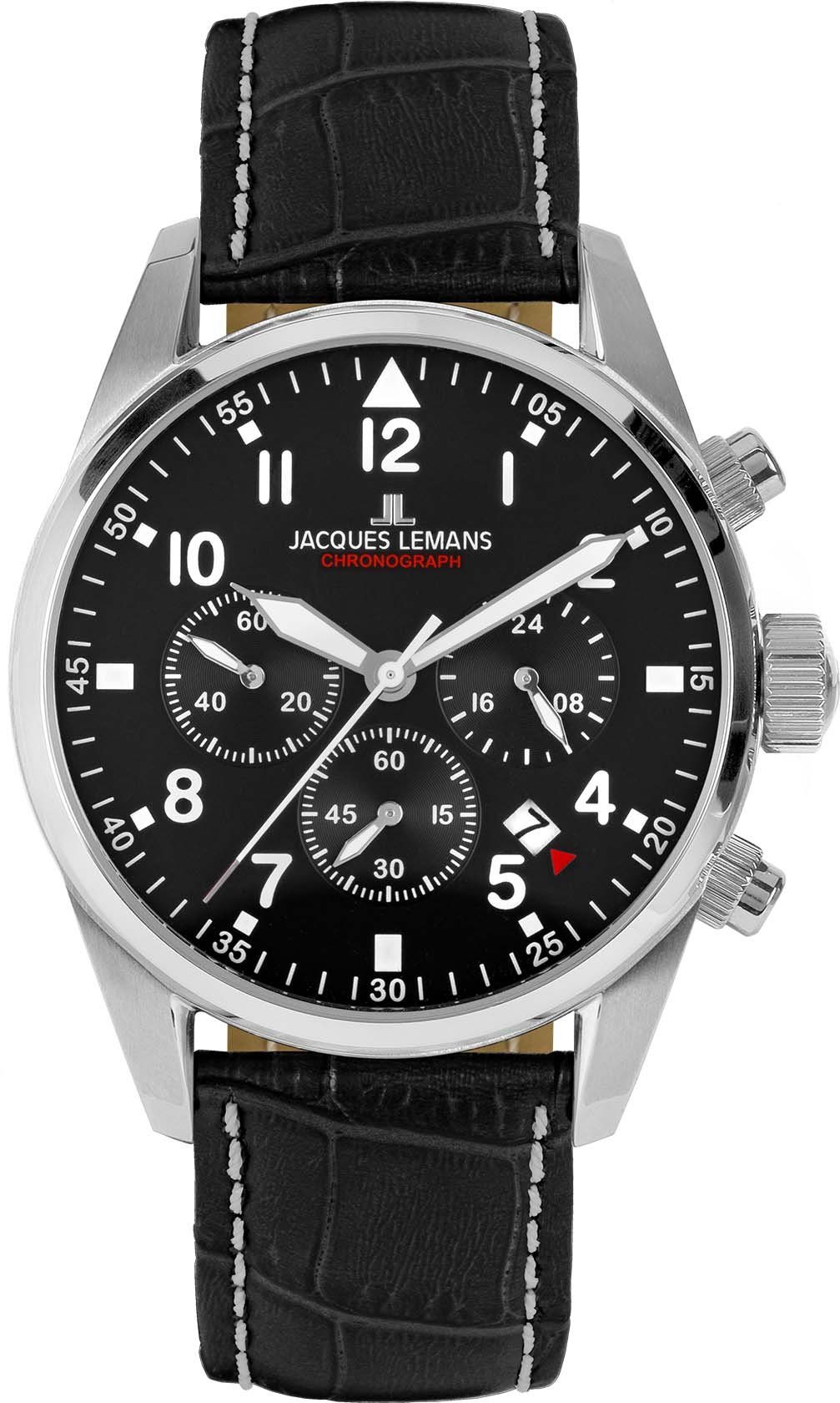 Jacques Lemans Chronograph Barcelona 42-2A, Quarzuhr, günstig online kaufen