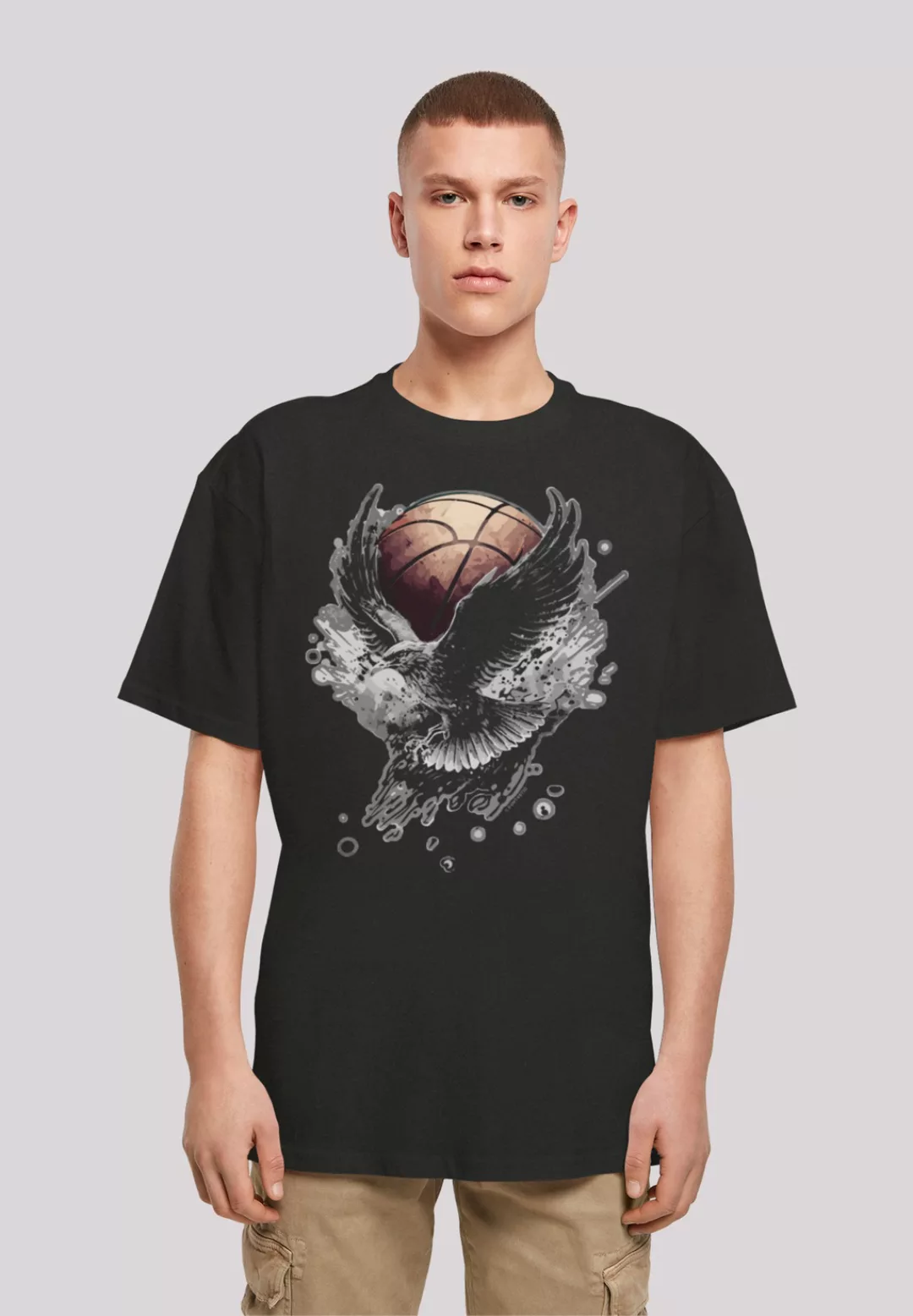 F4NT4STIC T-Shirt "Basketball Adler", Print günstig online kaufen