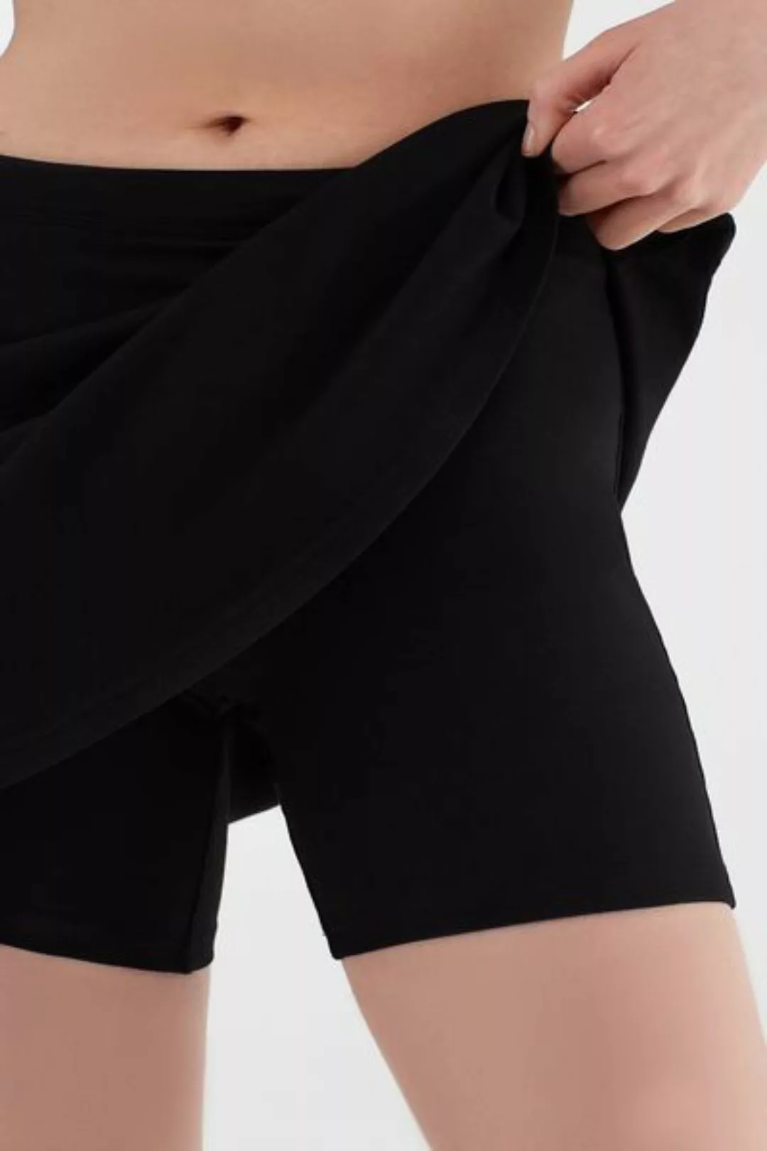 Damen Hosenröcke Bio-baumwolle Rock Kleid günstig online kaufen