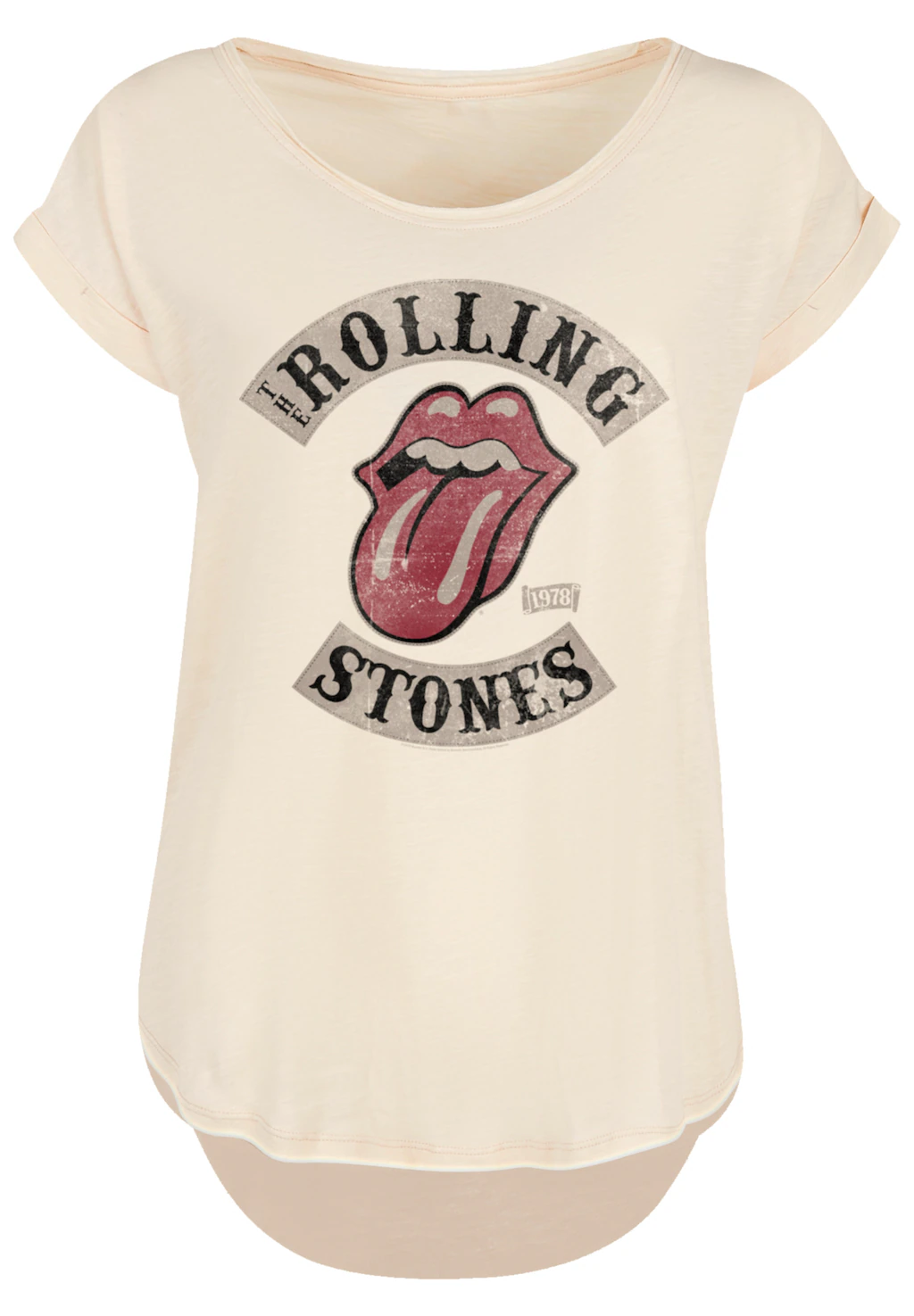 F4NT4STIC T-Shirt "The Rolling Stones Tour 78", Premium Qualität günstig online kaufen