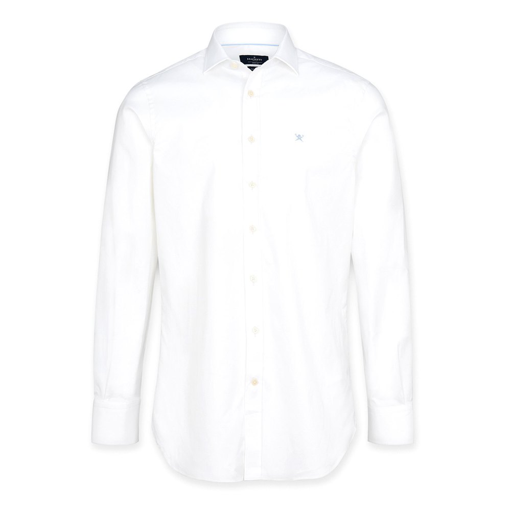 Hackett Stain Resistant Stretch Langarm Hemd 2XL White günstig online kaufen