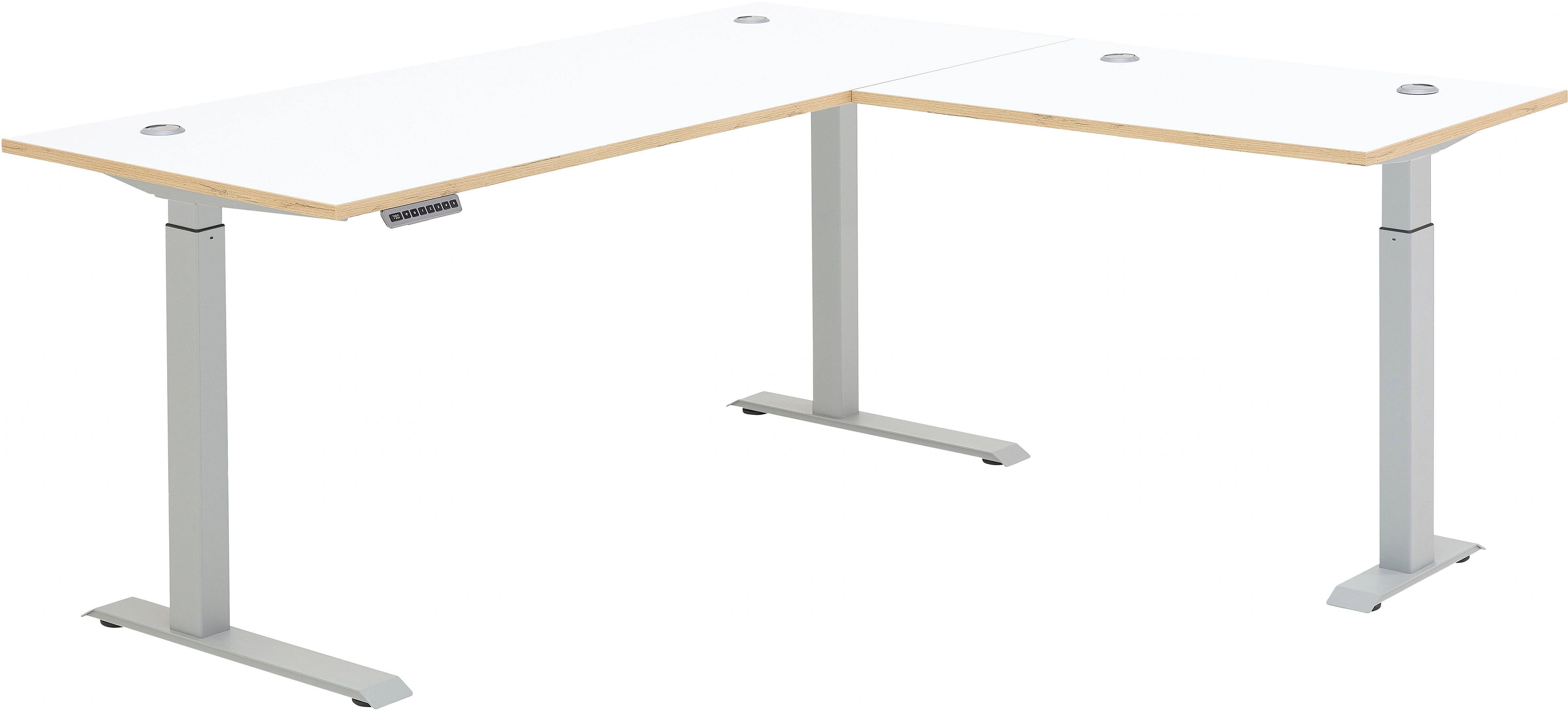 Innostyle Schreibtisch "Memphis Eckschreibtisch, 185x72x177cm (B/H/T)", (1 günstig online kaufen