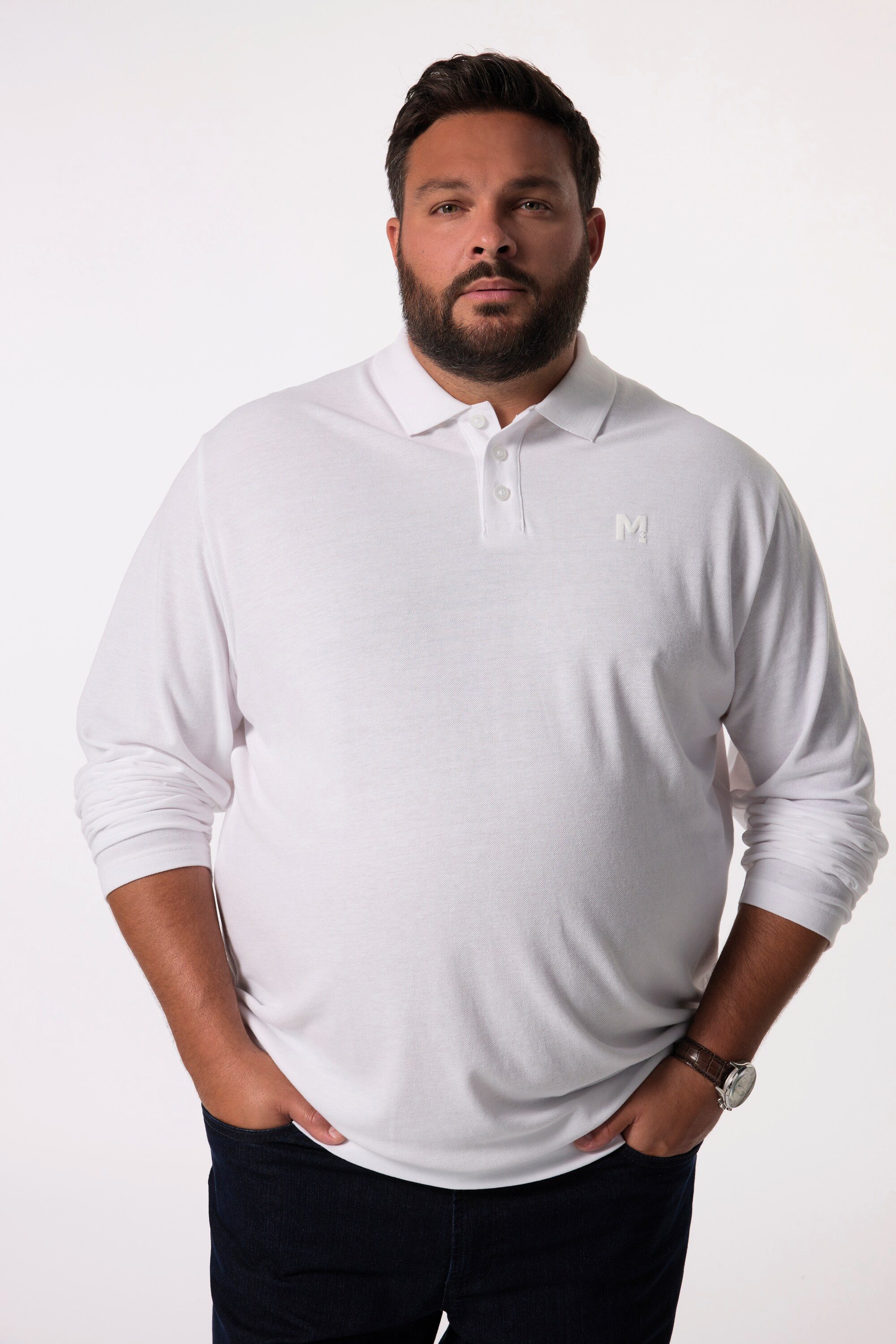 Men Plus Poloshirt Men+ Poloshirt Bauchfit günstig online kaufen
