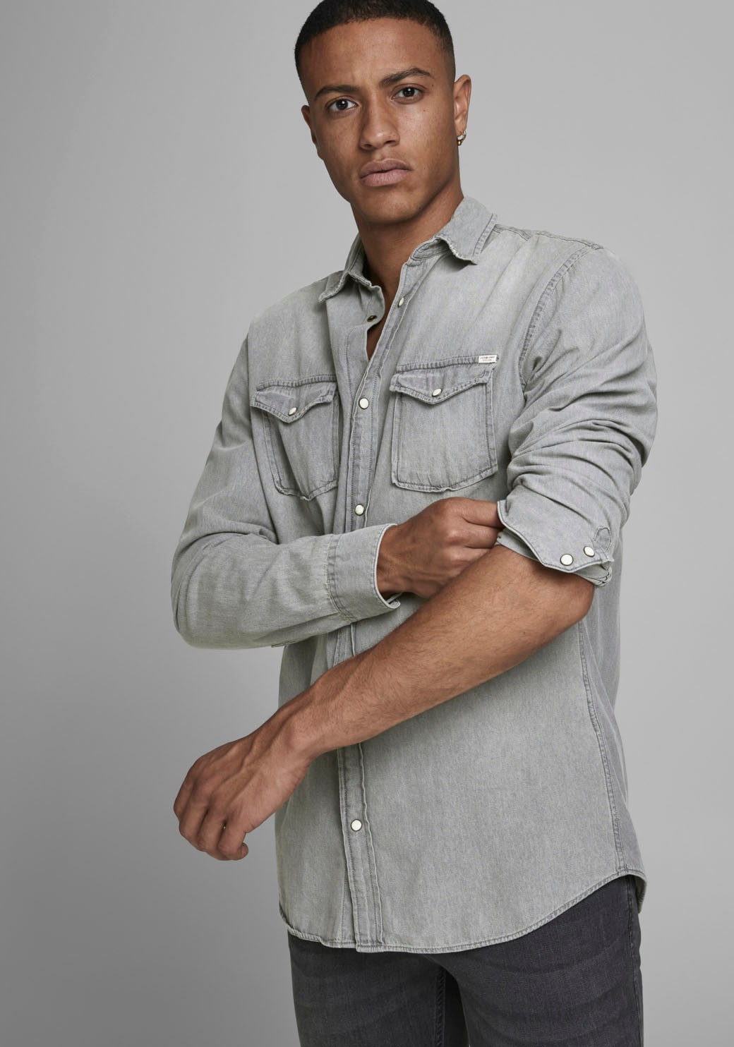 Jack & Jones Jeanshemd "SHERIDAN SHIRT" günstig online kaufen