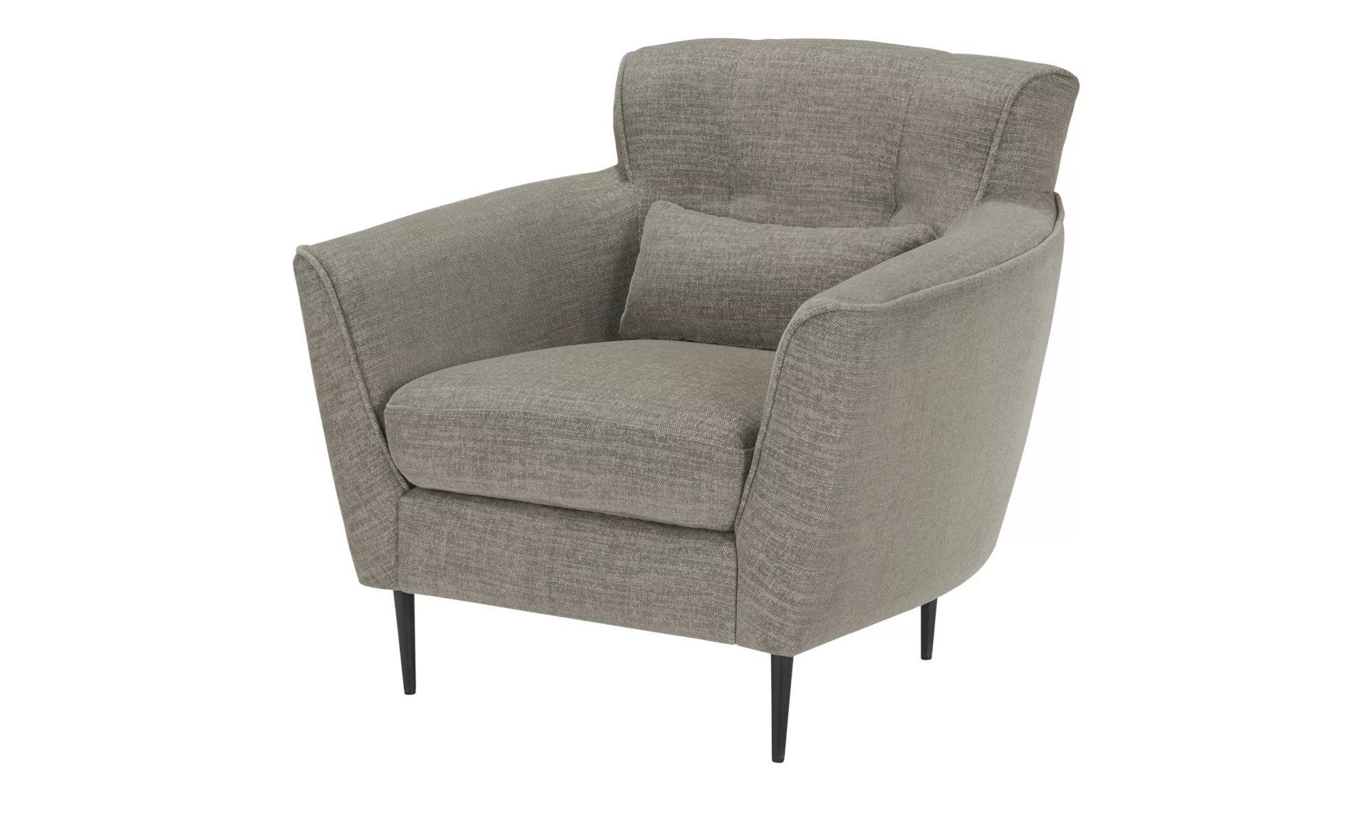 Twist Sessel  Teddy - grau - 87 cm - 82 cm - 83 cm - Polstermöbel > Sessel günstig online kaufen