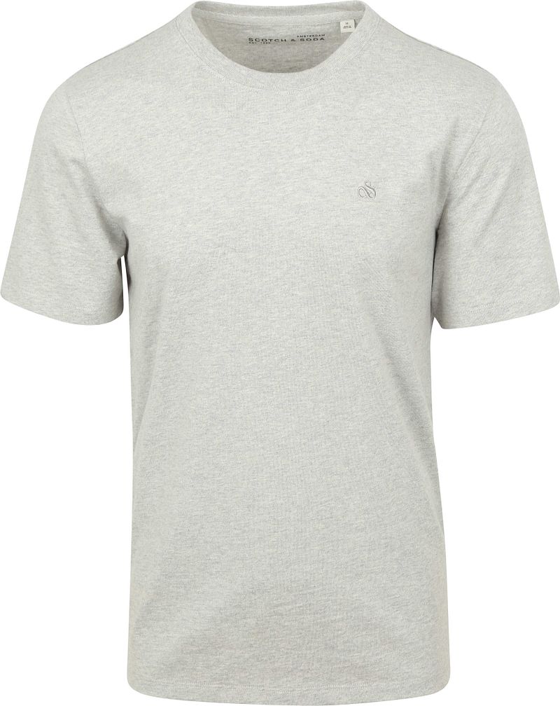 Scotch And Soda Core T-Shirt Grau - Größe XL günstig online kaufen