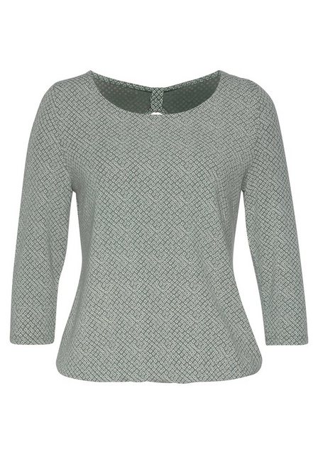 LASCANA 3/4-Arm-Shirt (2er-Pack) mit kleinem Cut-Out im Nacken günstig online kaufen