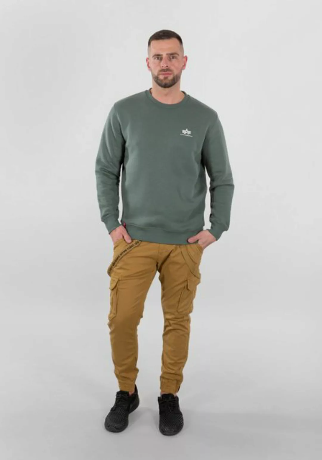 Alpha Industries Sweater Alpha Industries Men - Sweatshirts Basic Sweater S günstig online kaufen