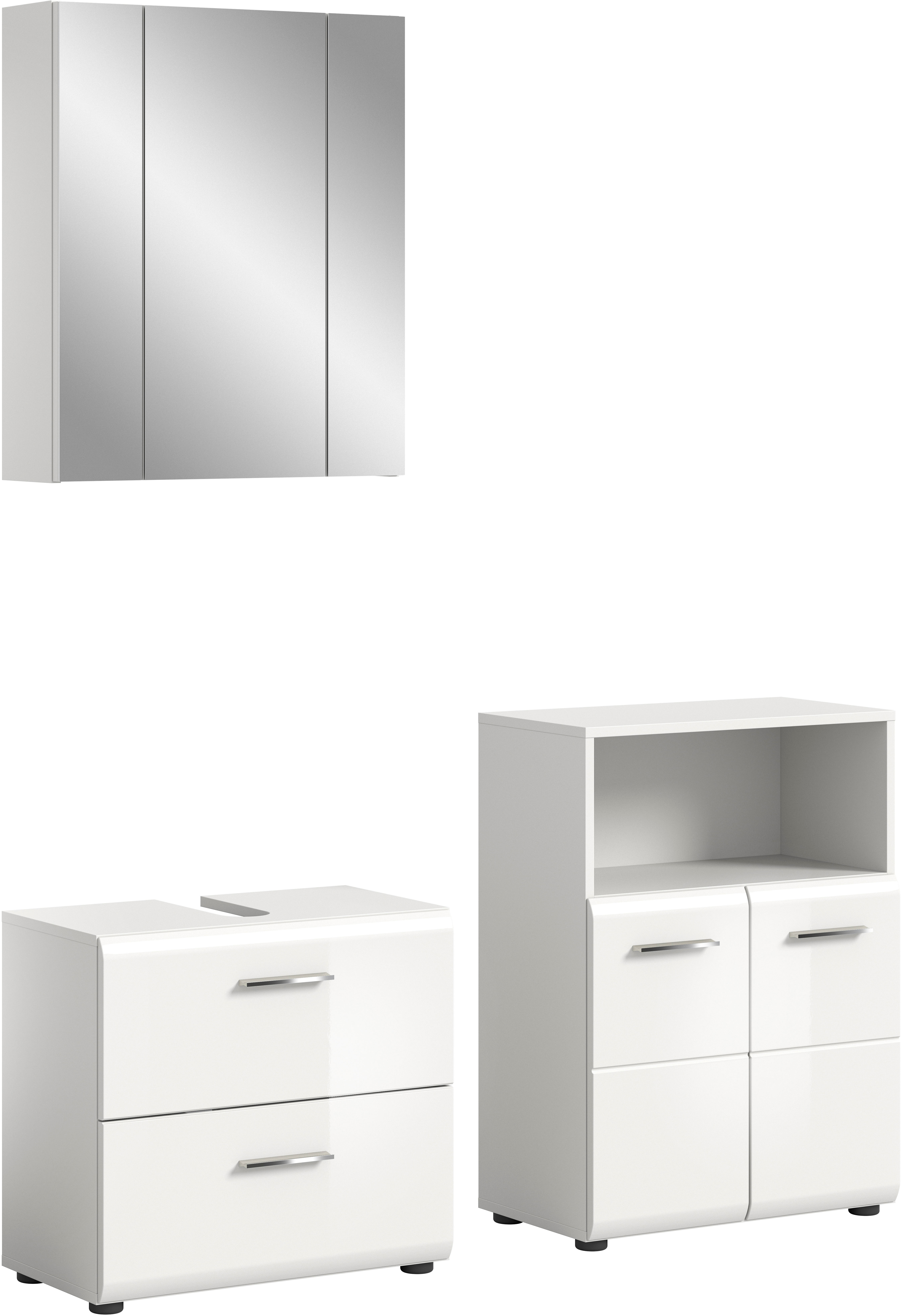 INOSIGN Badmöbel-Set "FLORENZ, TOPSELLER, 3-teilige Badkombination, hochwer günstig online kaufen